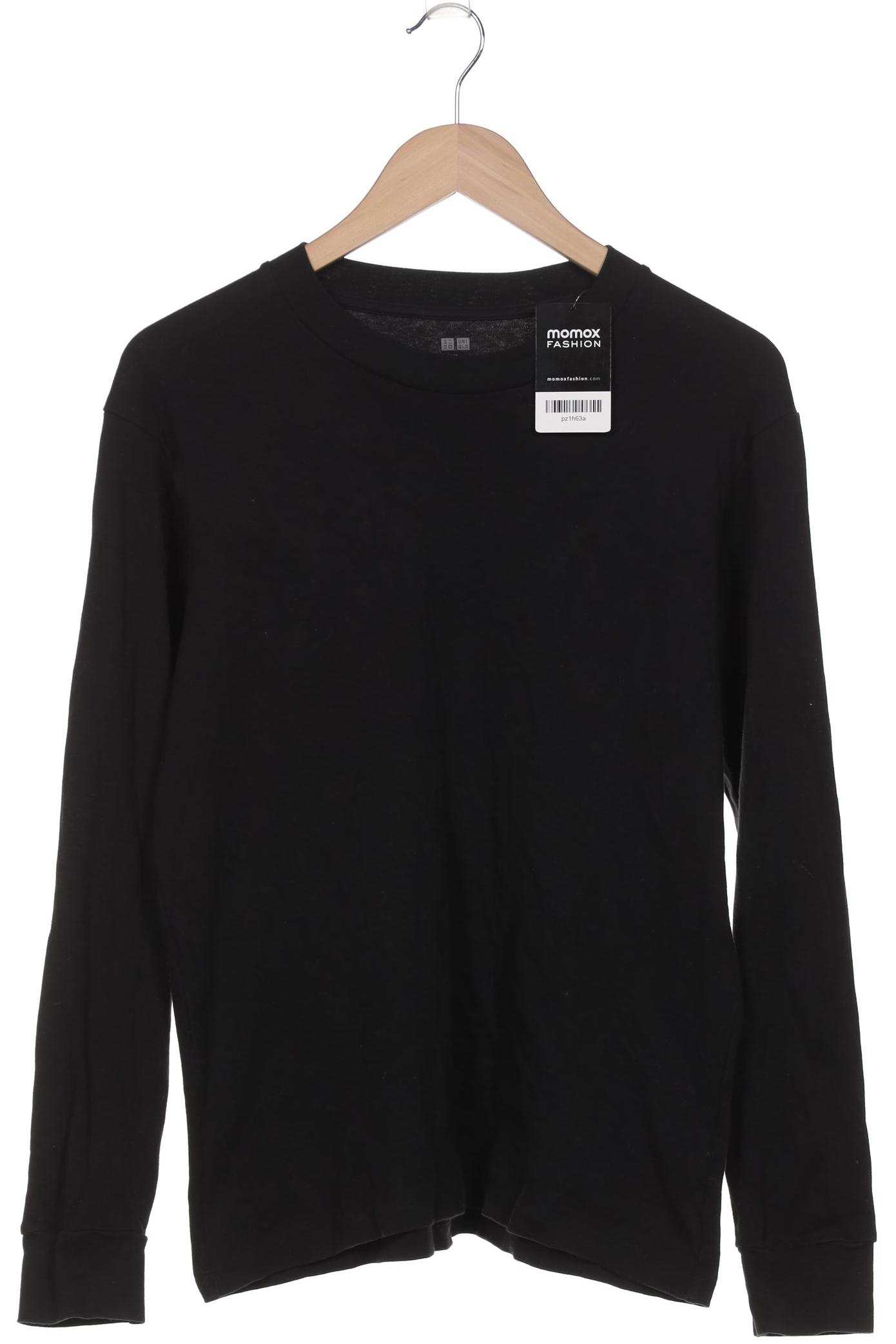 

uniqlo Damen Langarmshirt, schwarz, Gr. 38