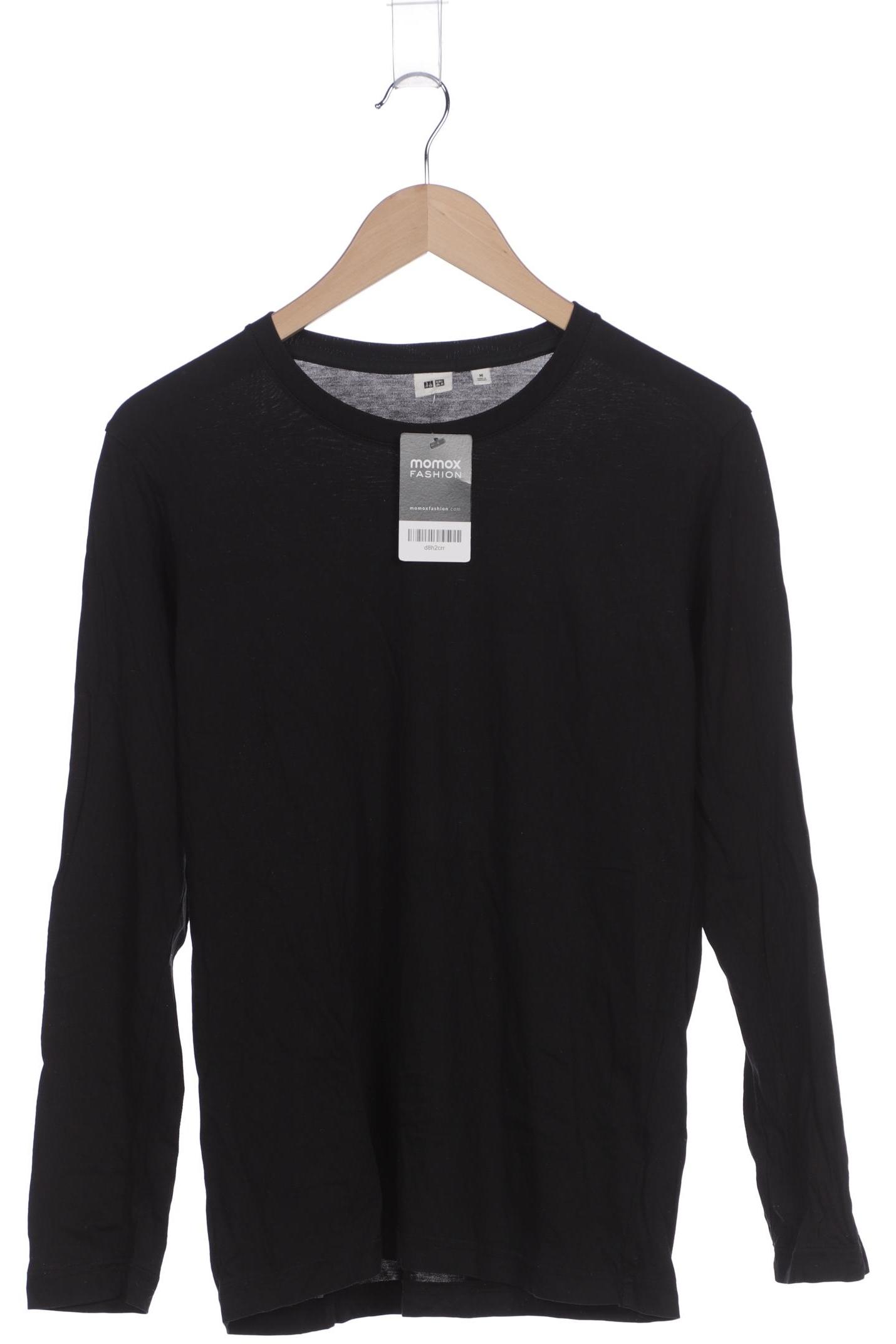 

uniqlo Damen Langarmshirt, schwarz, Gr. 38