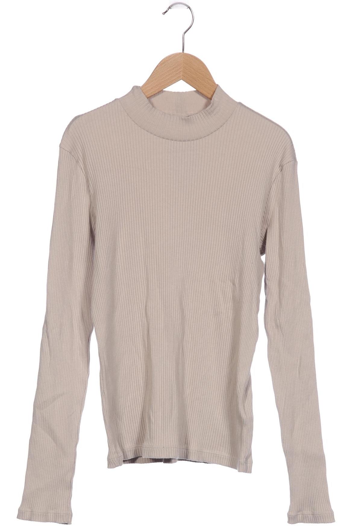 

uniqlo Damen Langarmshirt, beige, Gr. 36