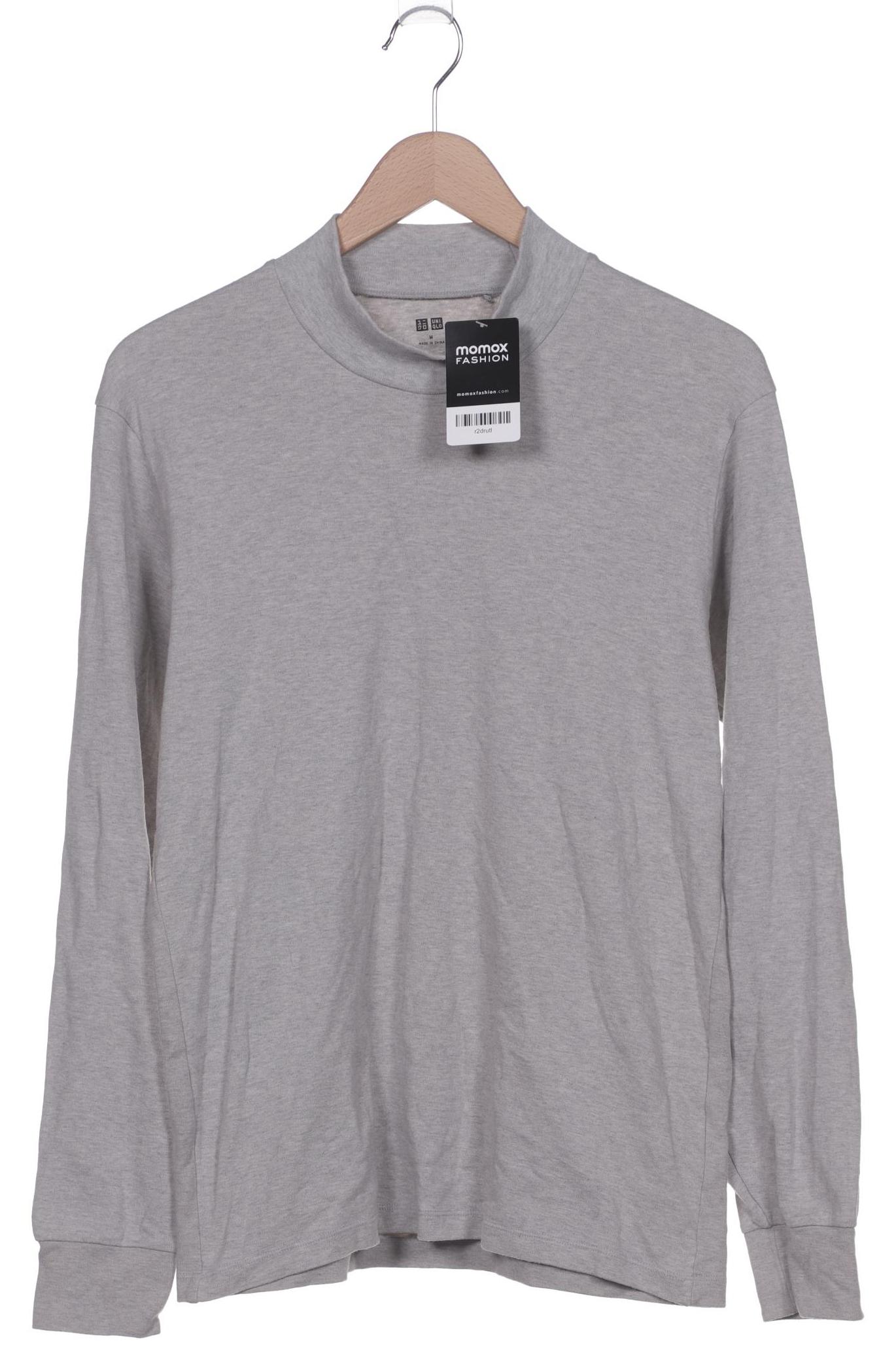 

uniqlo Damen Langarmshirt, grau, Gr. 38