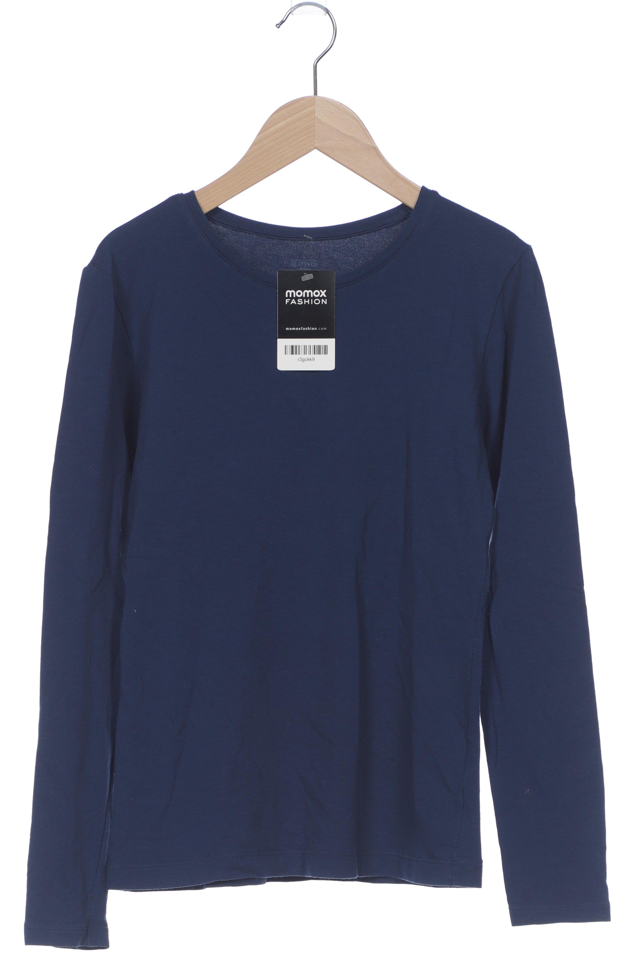 

uniqlo Damen Langarmshirt, blau, Gr. 36