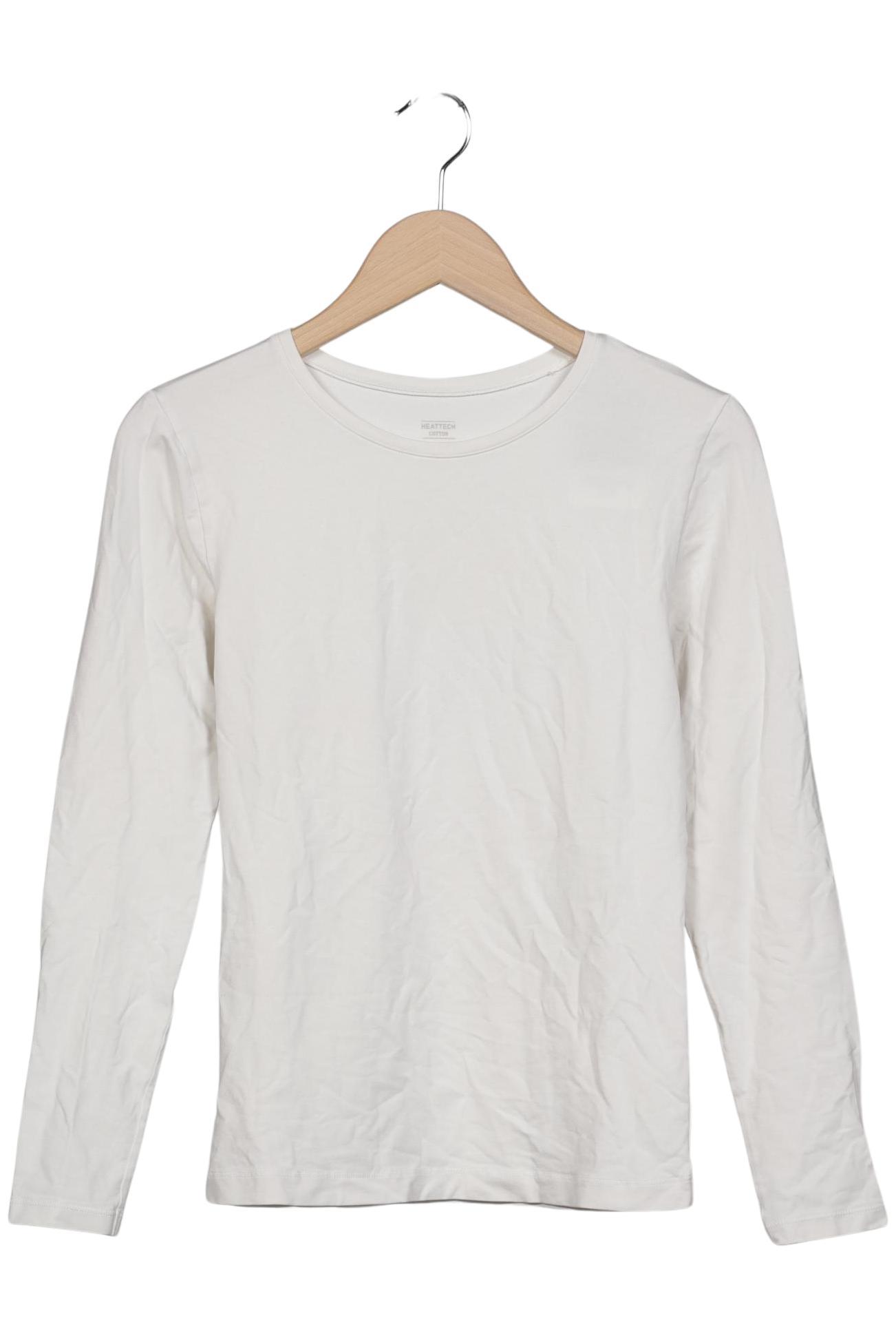 

uniqlo Damen Langarmshirt, weiß, Gr. 36
