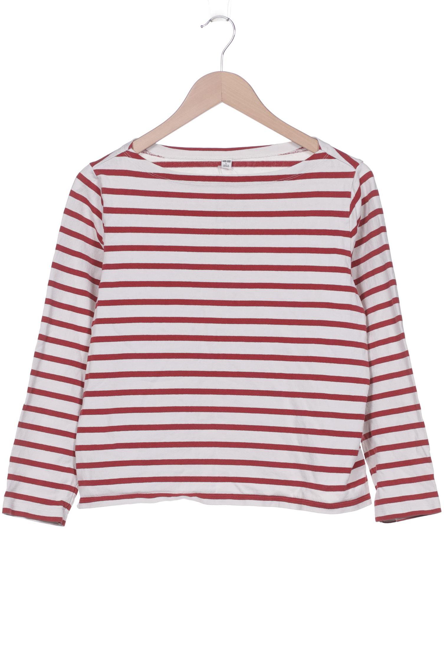 

uniqlo Damen Langarmshirt, rot