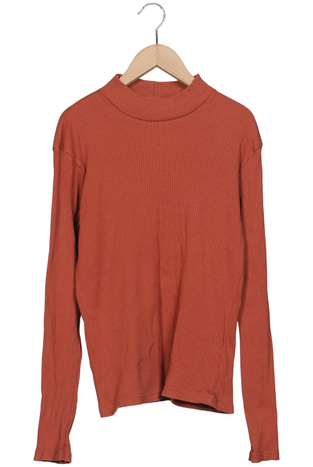 

uniqlo Damen Langarmshirt, orange, Gr. 38