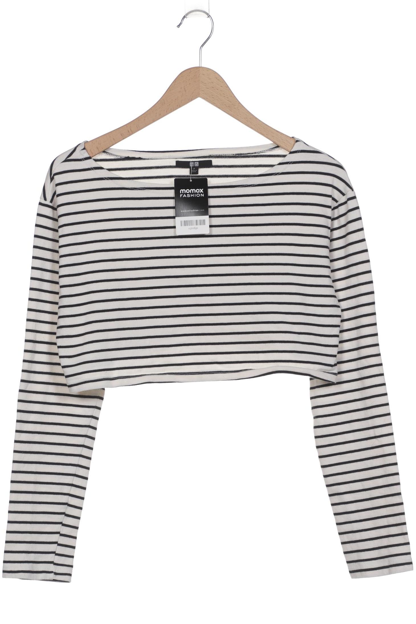 

uniqlo Damen Langarmshirt, weiß, Gr. 38