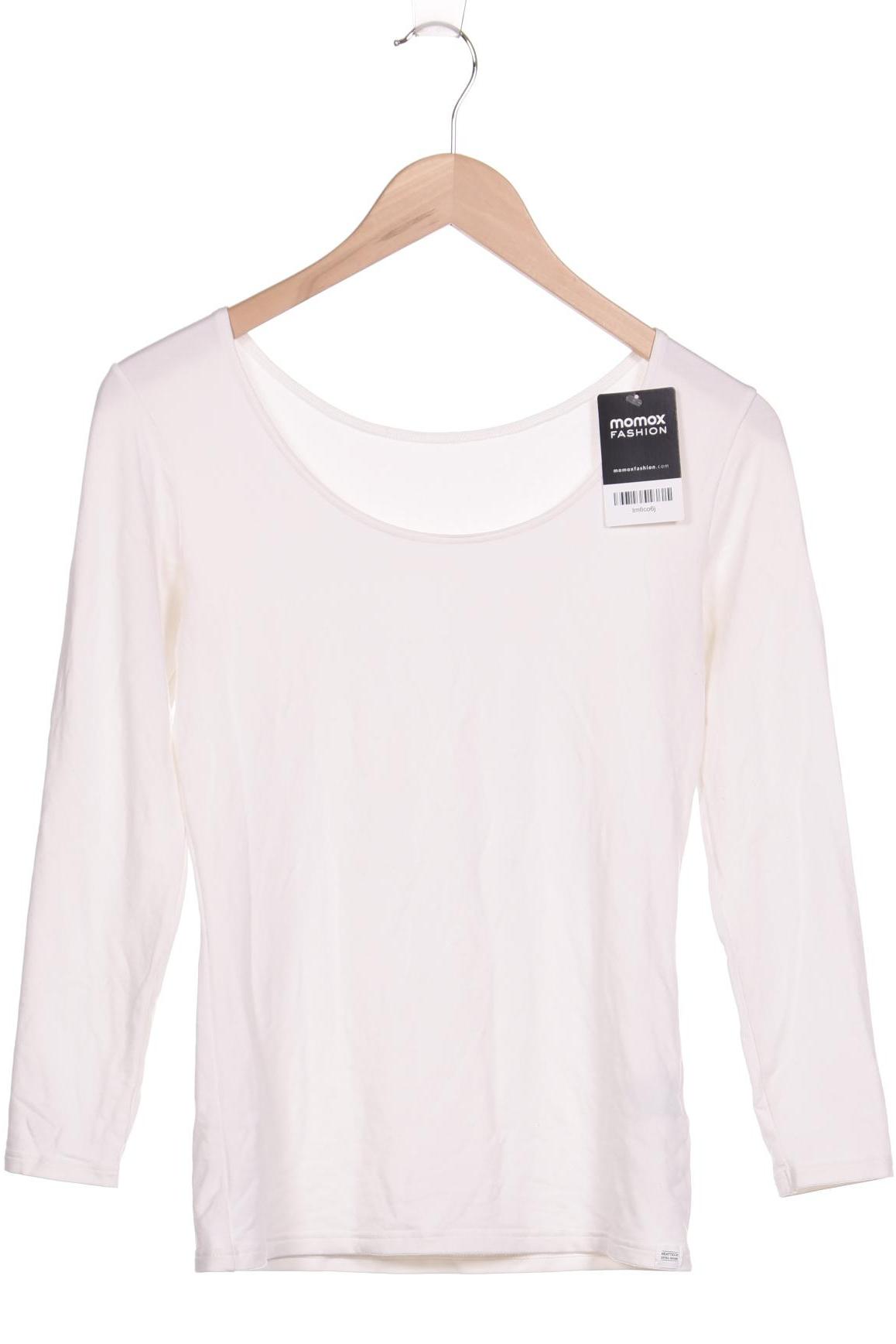 

uniqlo Damen Langarmshirt, weiß
