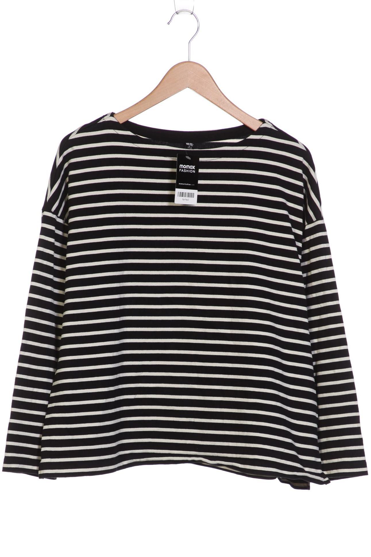 

uniqlo Damen Langarmshirt, schwarz