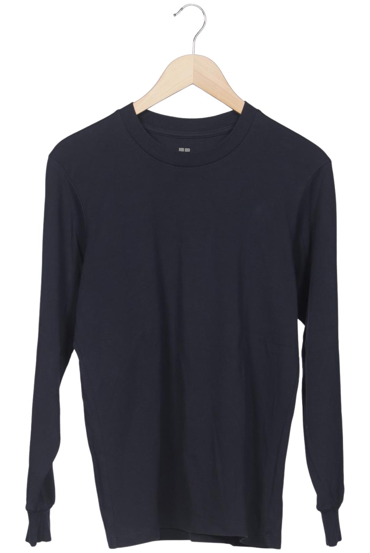 

uniqlo Damen Langarmshirt, marineblau, Gr. 36