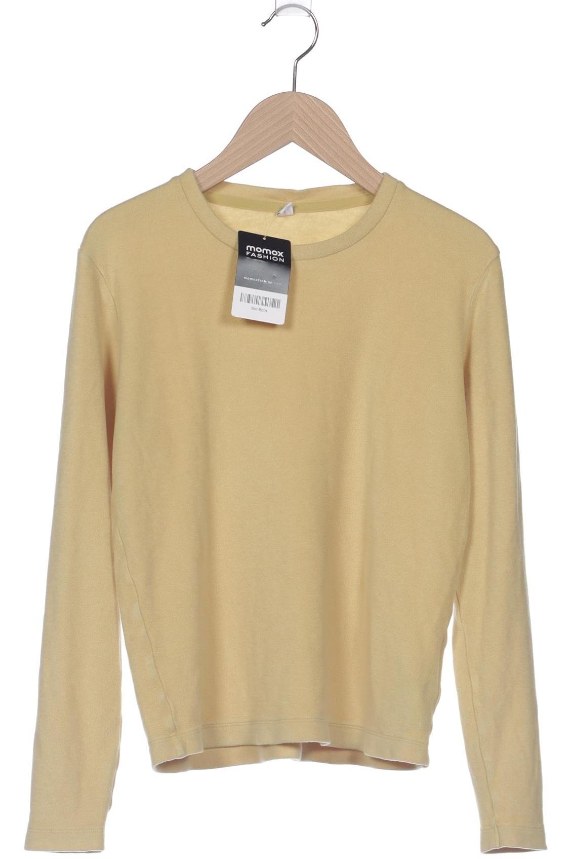 

uniqlo Damen Langarmshirt, gelb, Gr. 34