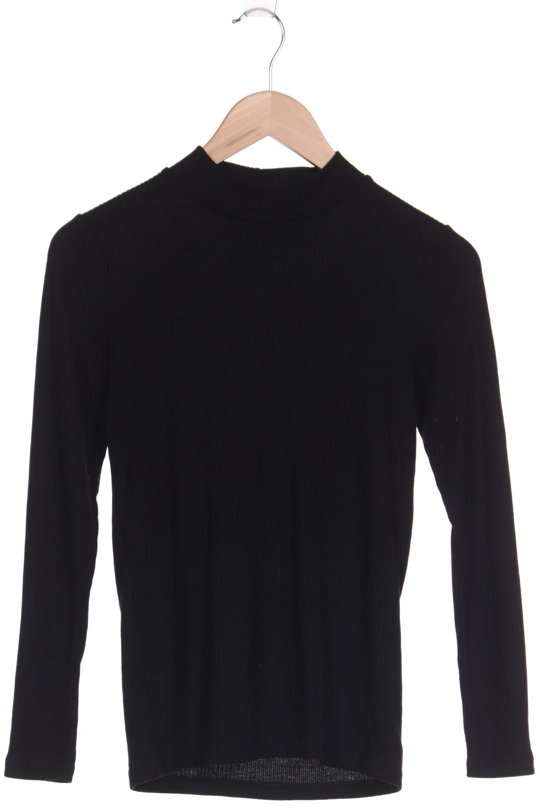 

uniqlo Damen Langarmshirt, schwarz
