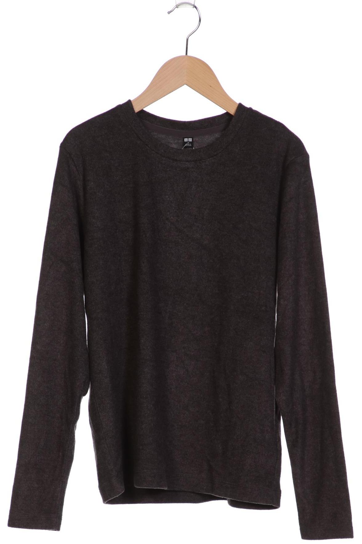 

uniqlo Damen Langarmshirt, grau, Gr. 36