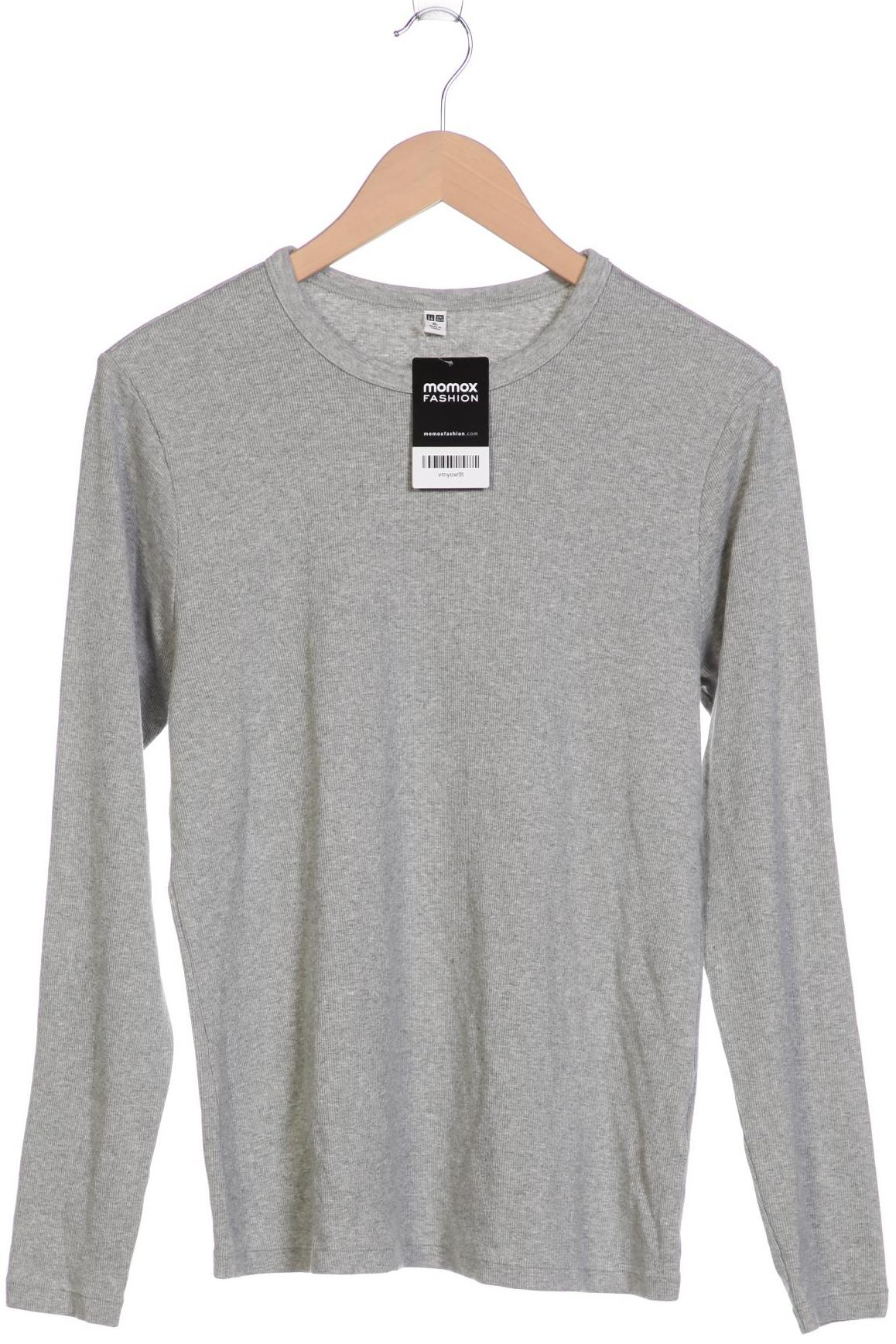 

uniqlo Damen Langarmshirt, grau