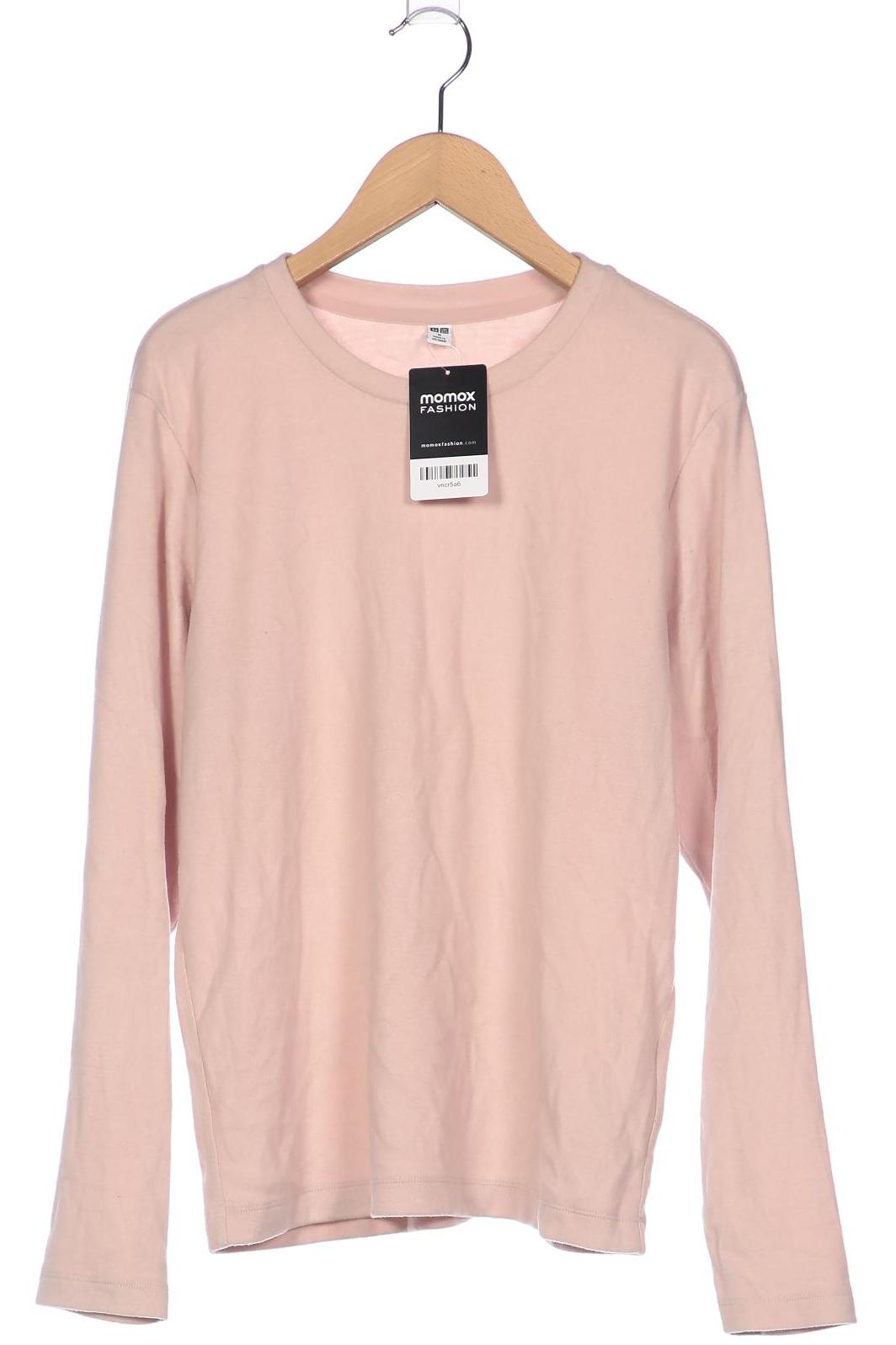 

uniqlo Damen Langarmshirt, pink, Gr. 38
