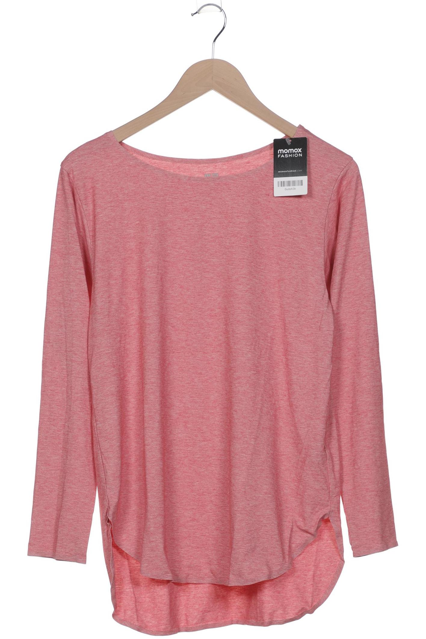

uniqlo Damen Langarmshirt, pink, Gr. 42