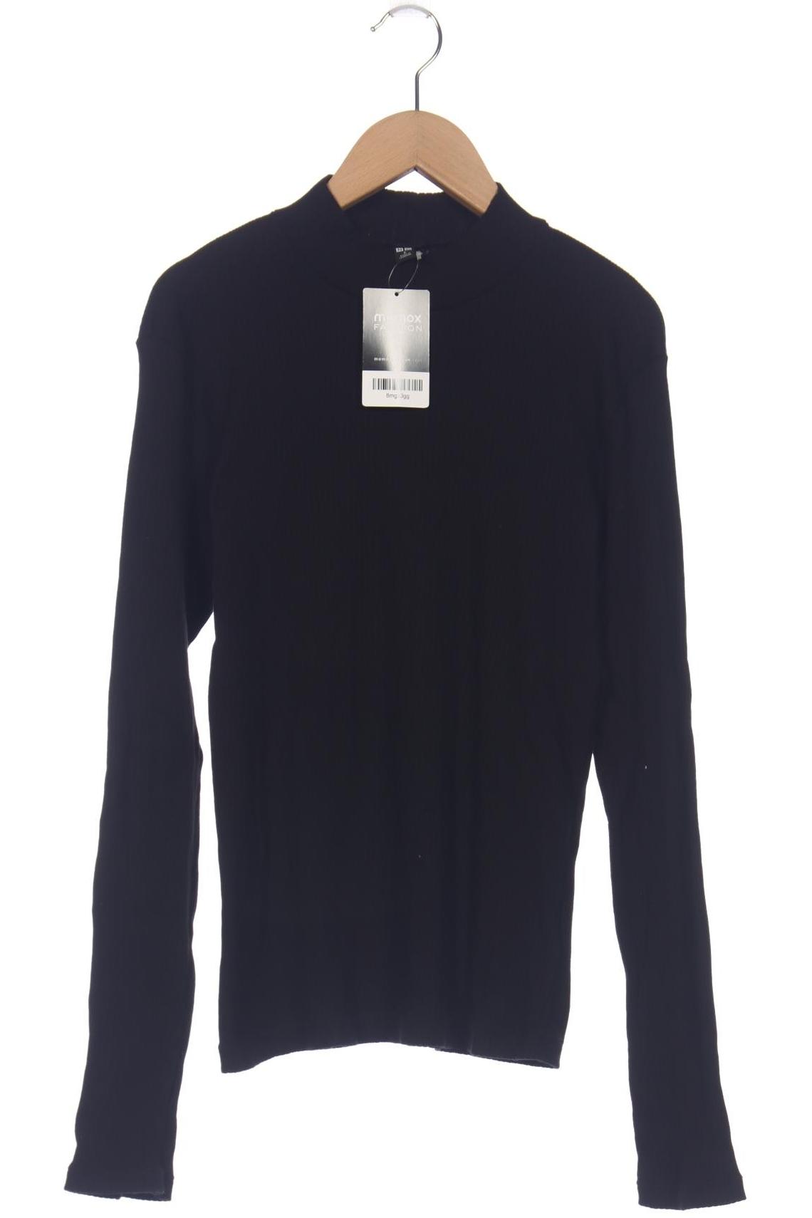 

uniqlo Damen Langarmshirt, schwarz, Gr. 36