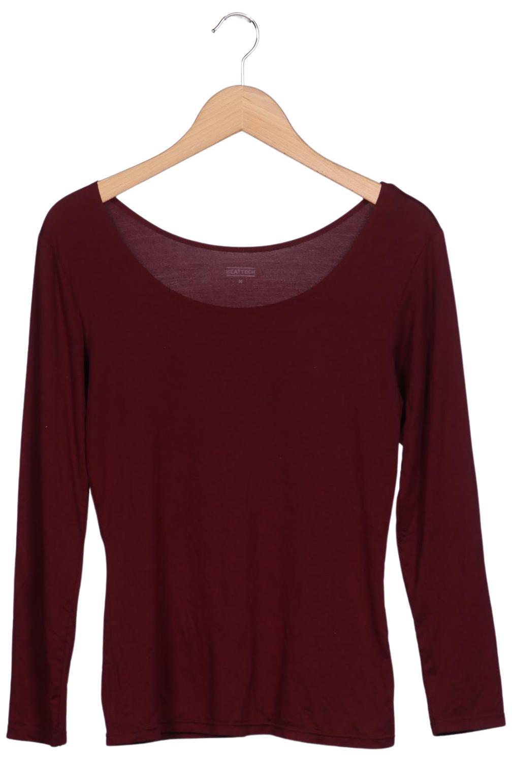 

uniqlo Damen Langarmshirt, bordeaux, Gr. 38