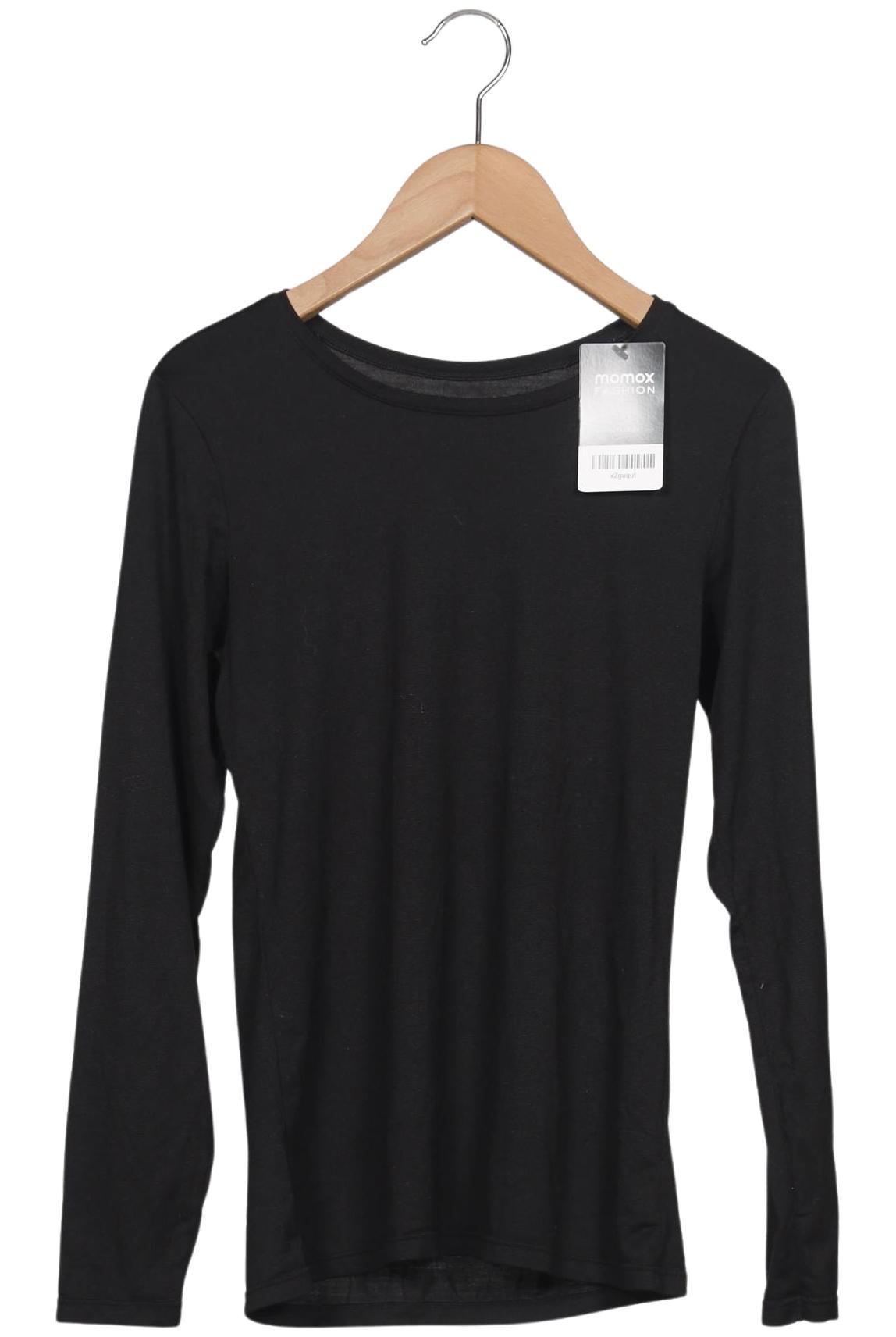 

uniqlo Damen Langarmshirt, schwarz, Gr. 34