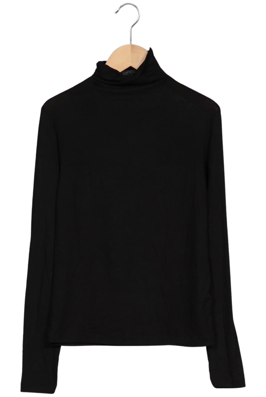 

uniqlo Damen Langarmshirt, schwarz, Gr. 36