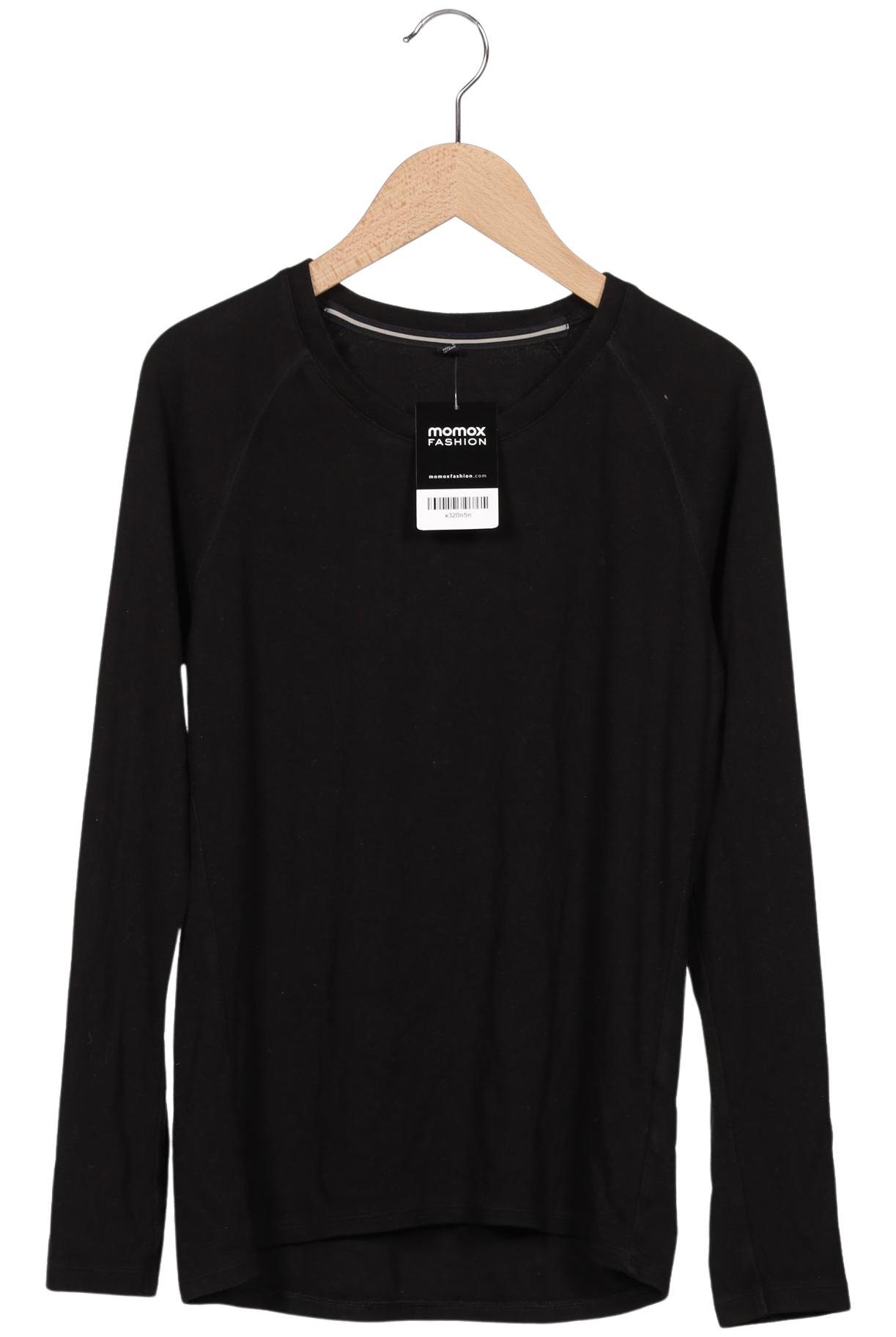 

uniqlo Damen Langarmshirt, schwarz, Gr. 38