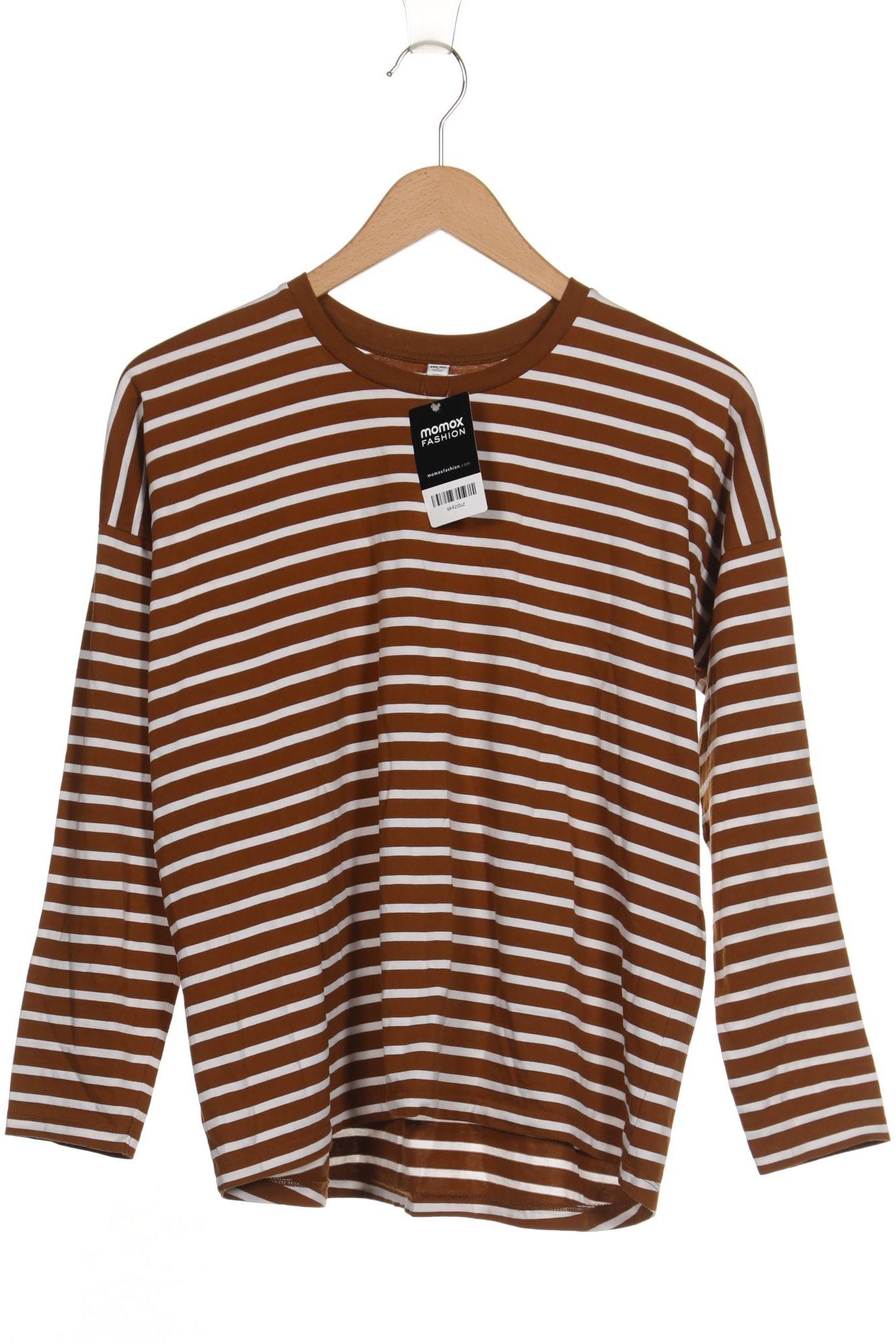 

uniqlo Damen Langarmshirt, braun, Gr. 36