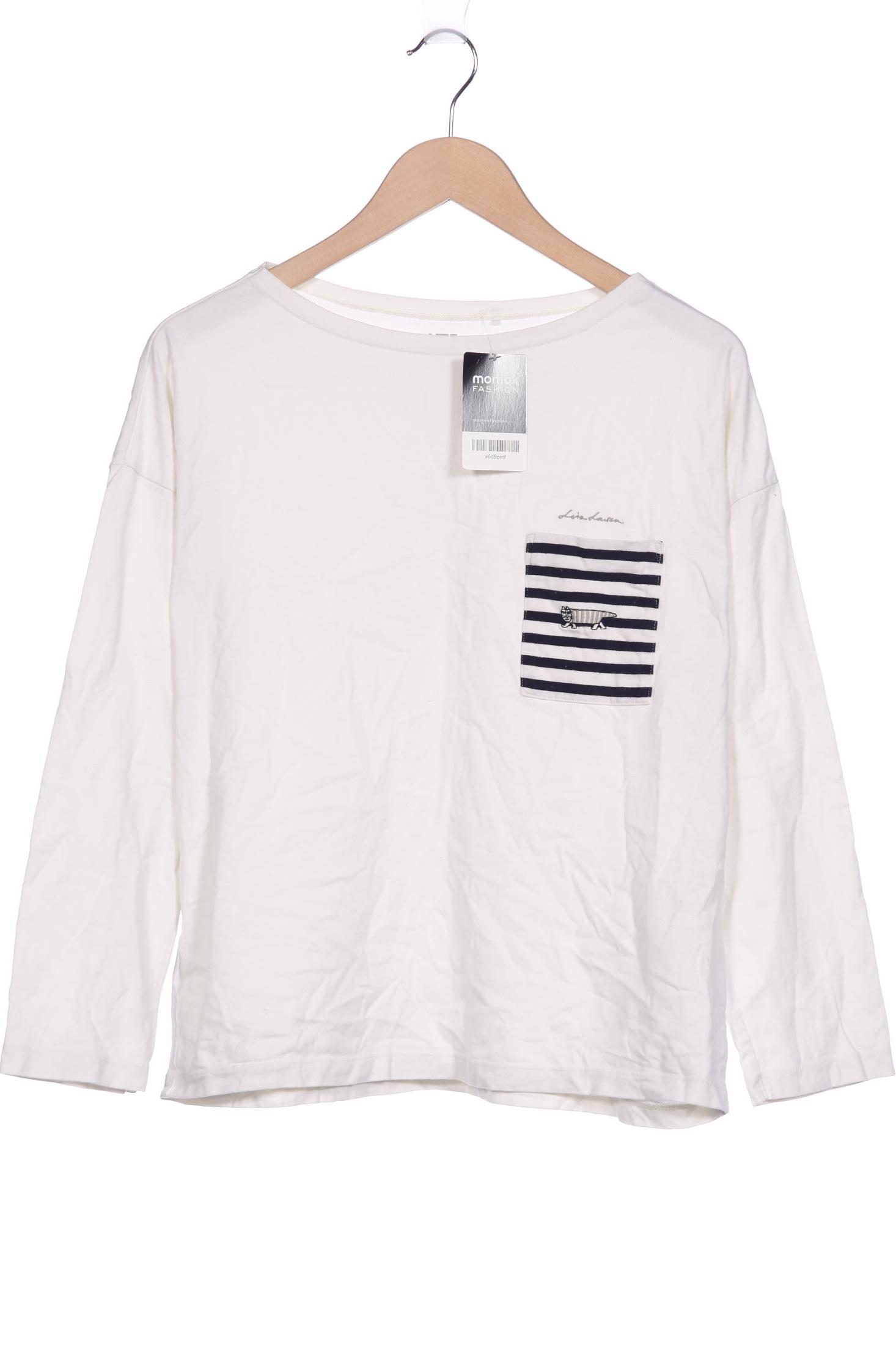

uniqlo Damen Langarmshirt, weiß, Gr. 38