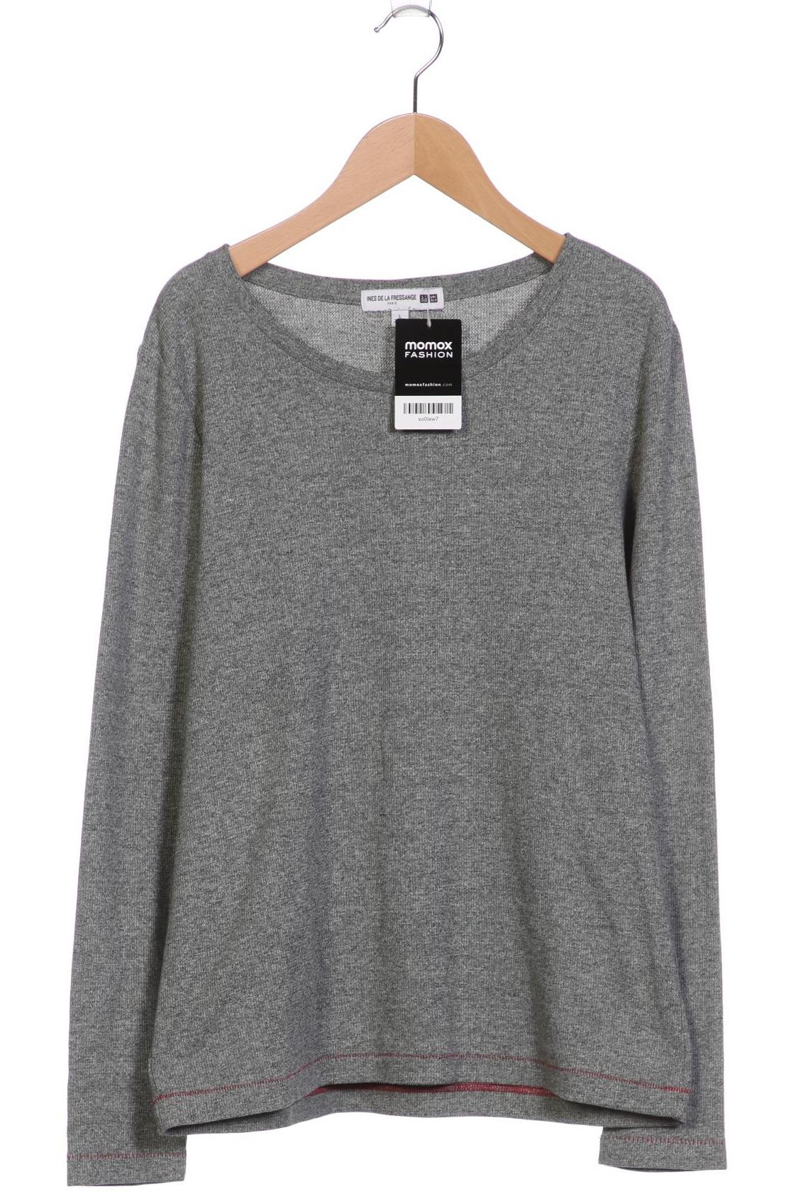 

uniqlo Damen Langarmshirt, grau, Gr. 42