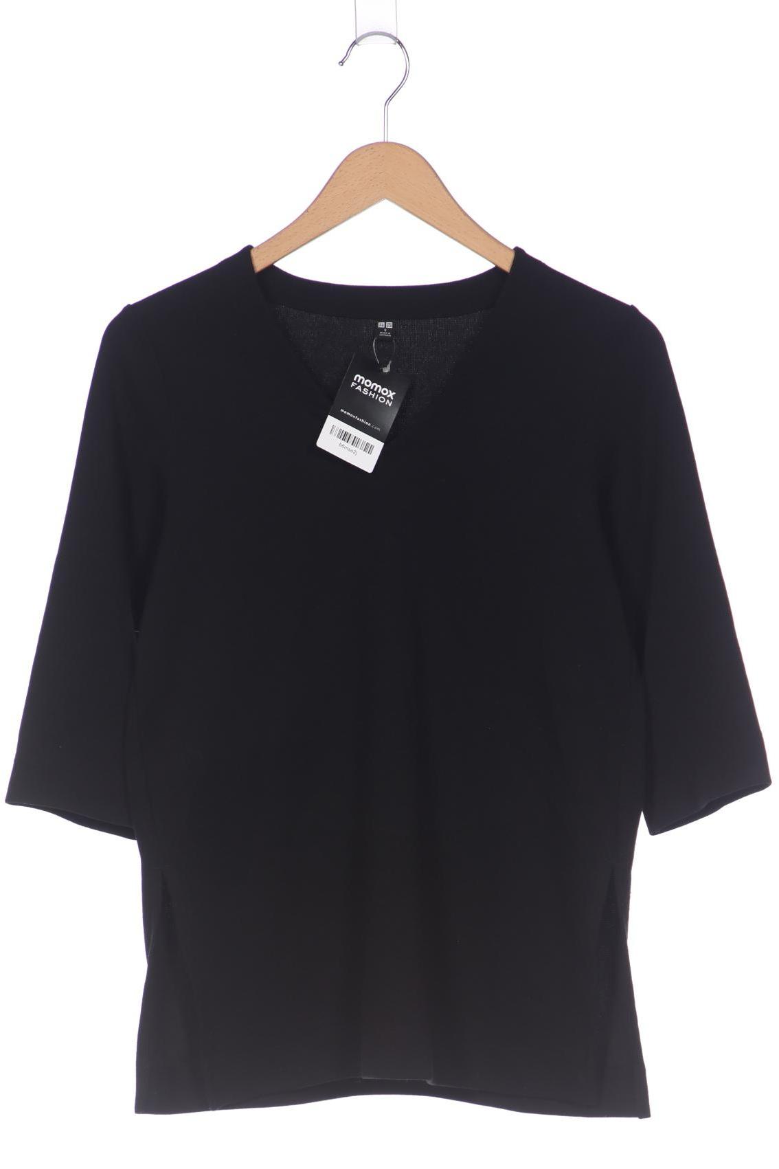 

uniqlo Damen Langarmshirt, schwarz, Gr. 36