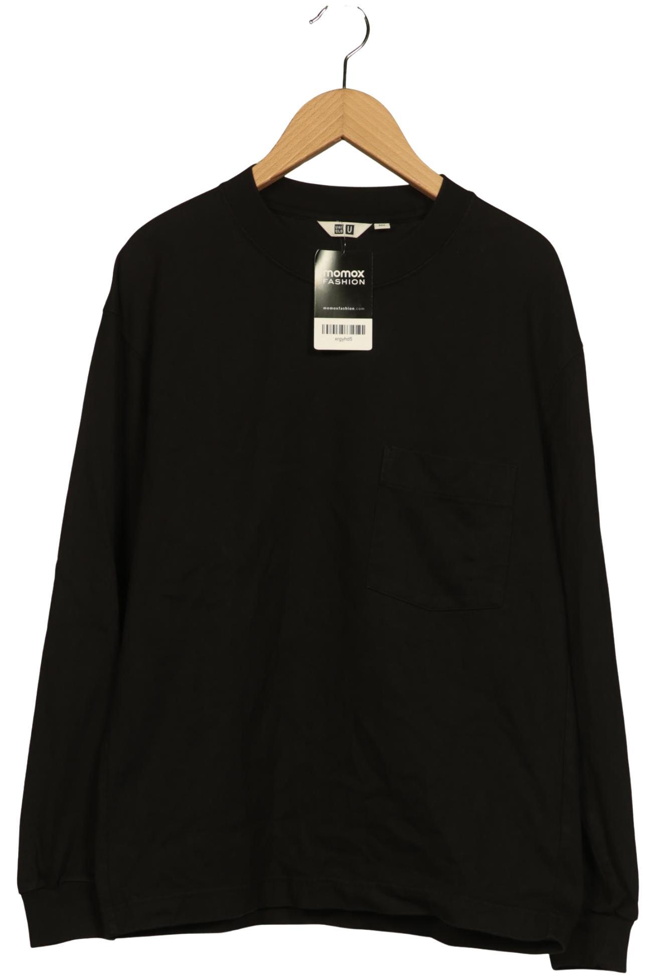 

uniqlo Damen Langarmshirt, schwarz, Gr. 32