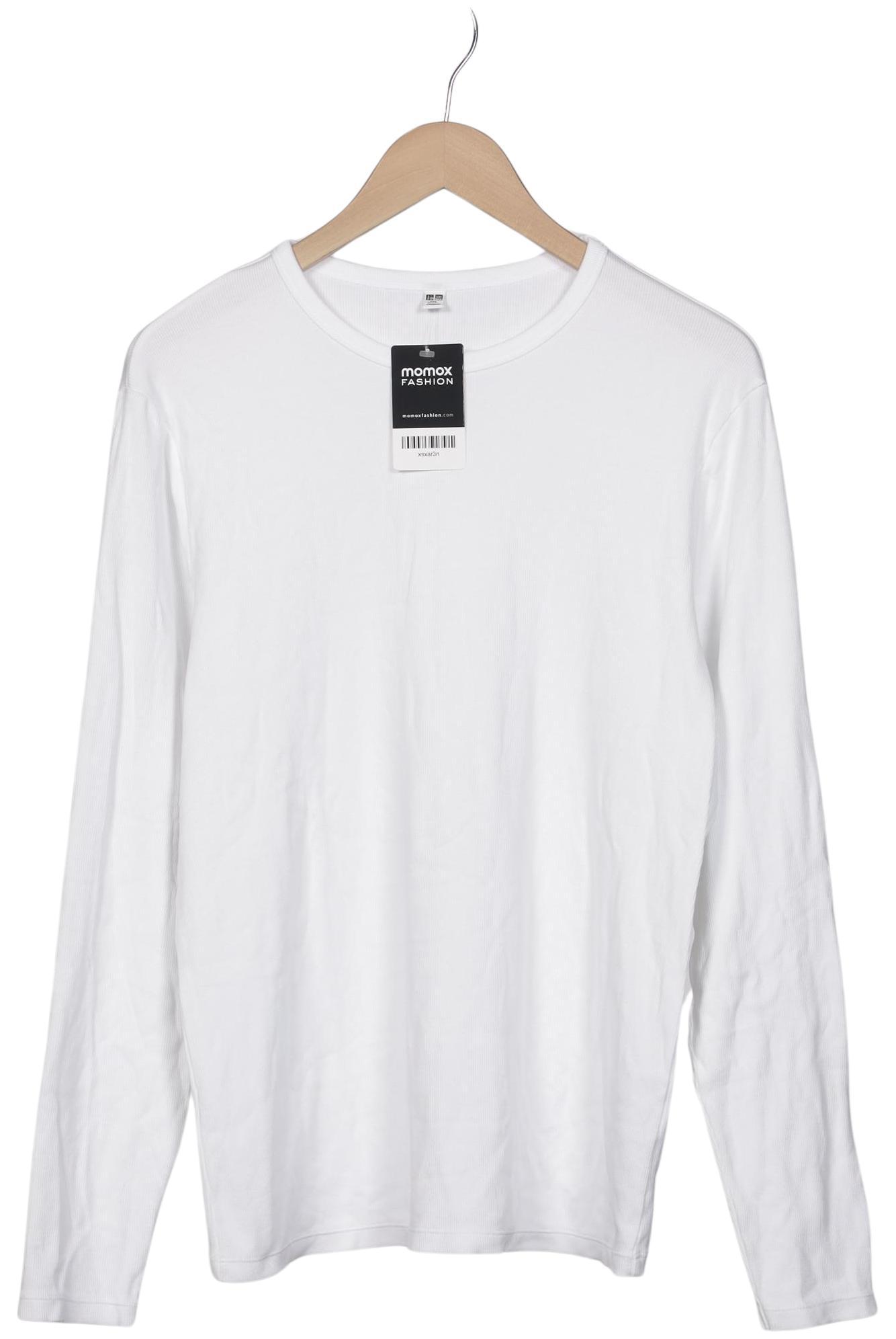 

uniqlo Damen Langarmshirt, weiß, Gr. 46