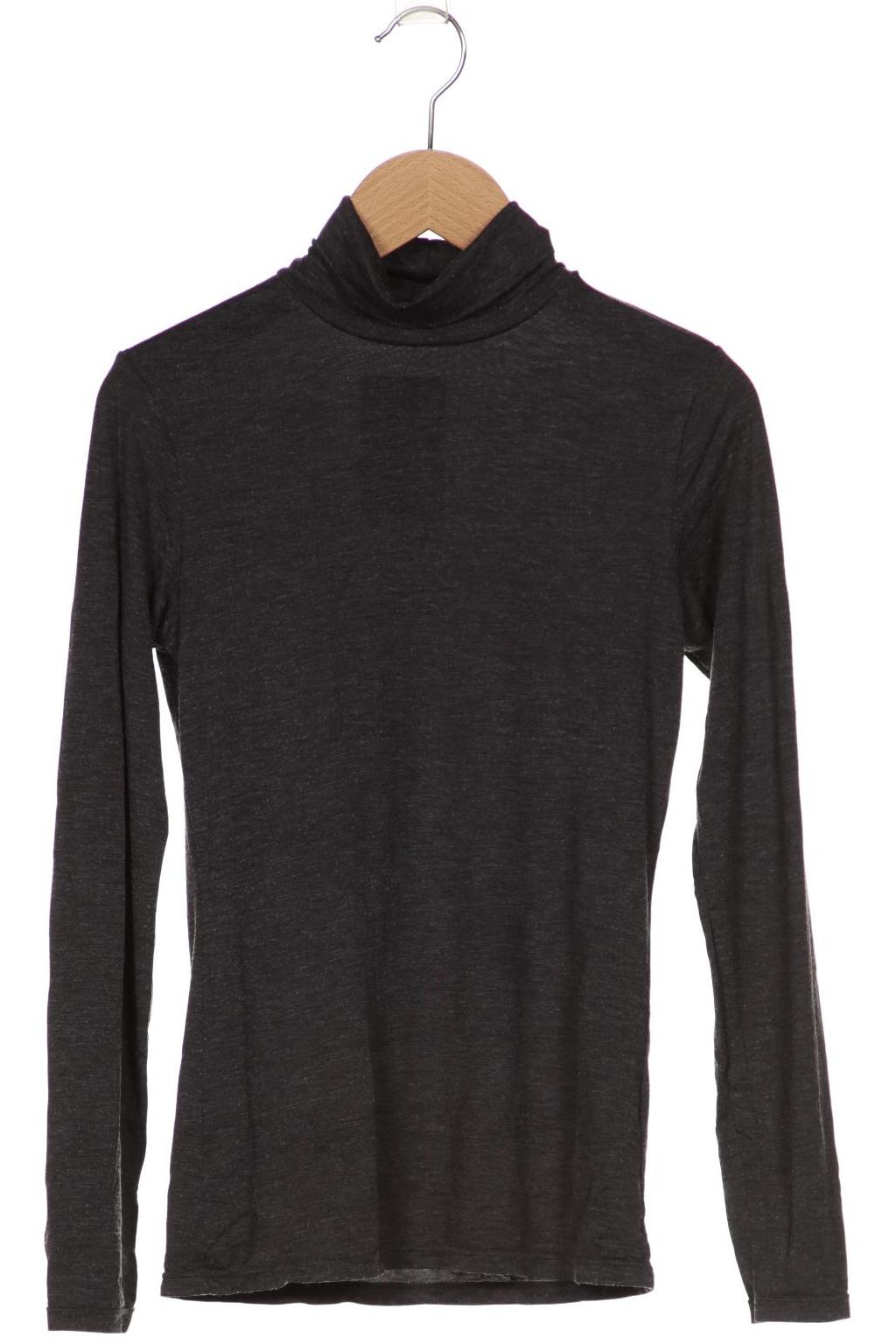 

uniqlo Damen Langarmshirt, grau, Gr. 34