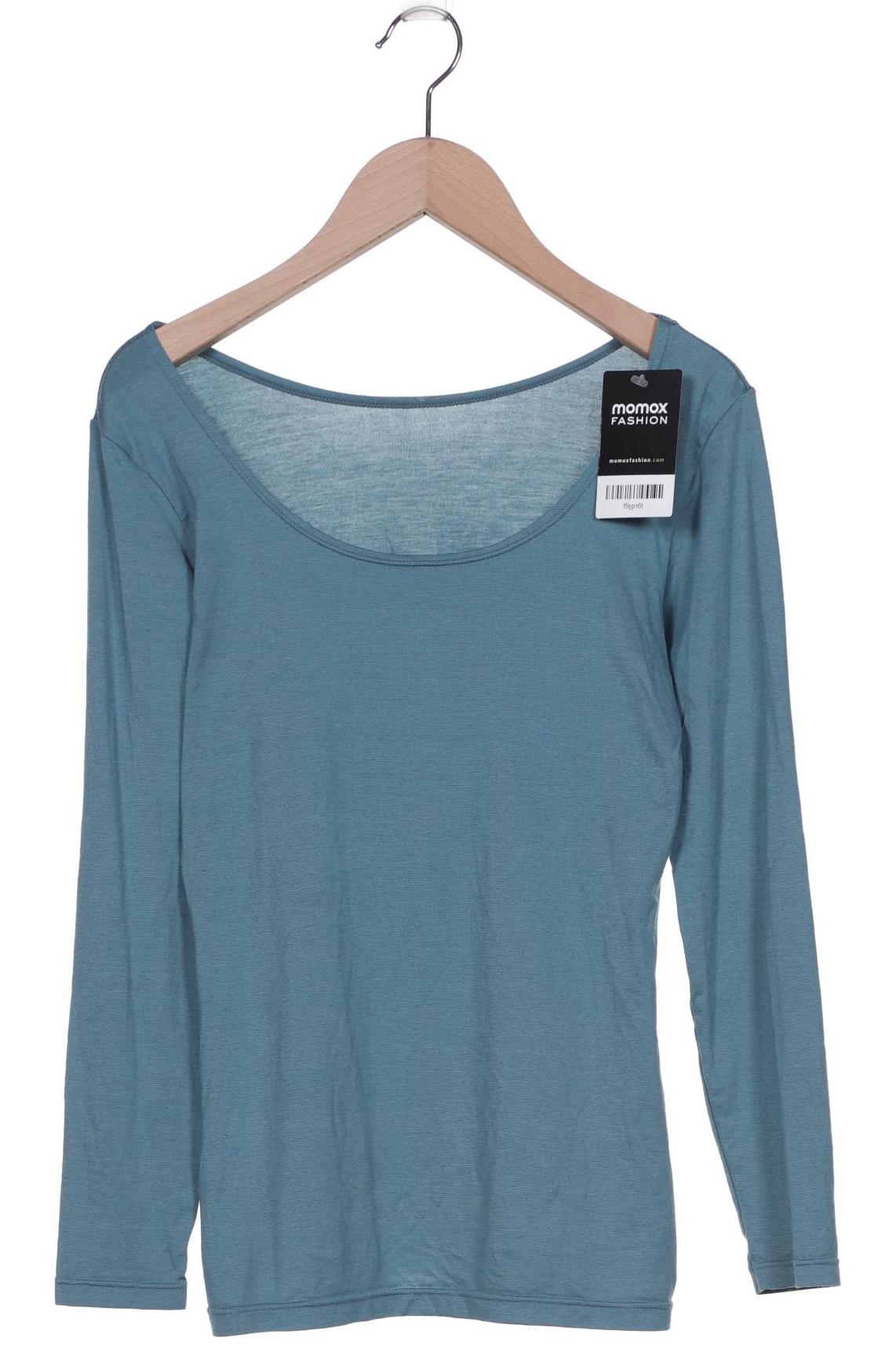 

uniqlo Damen Langarmshirt, blau