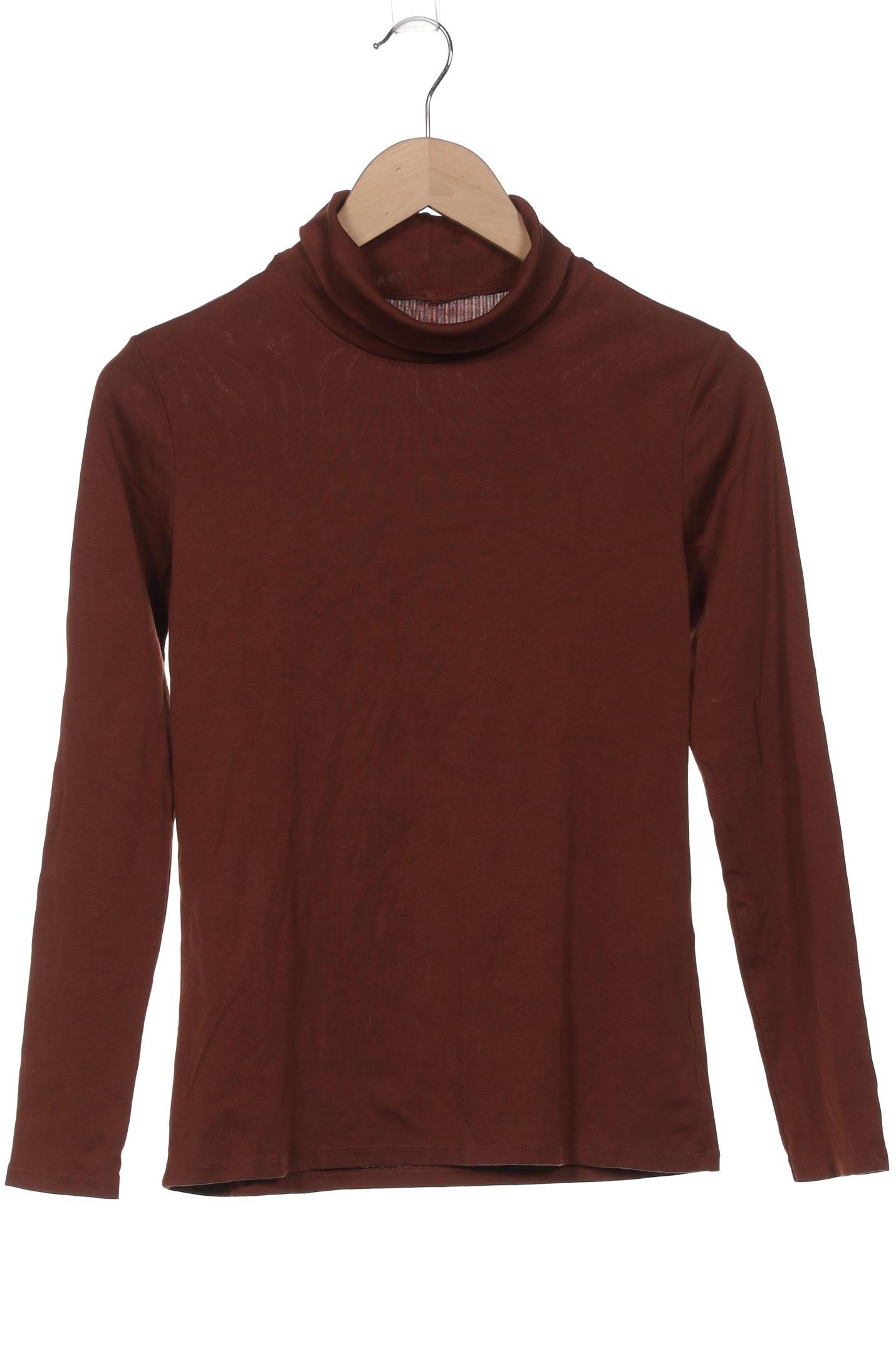 

uniqlo Damen Langarmshirt, braun, Gr. 42