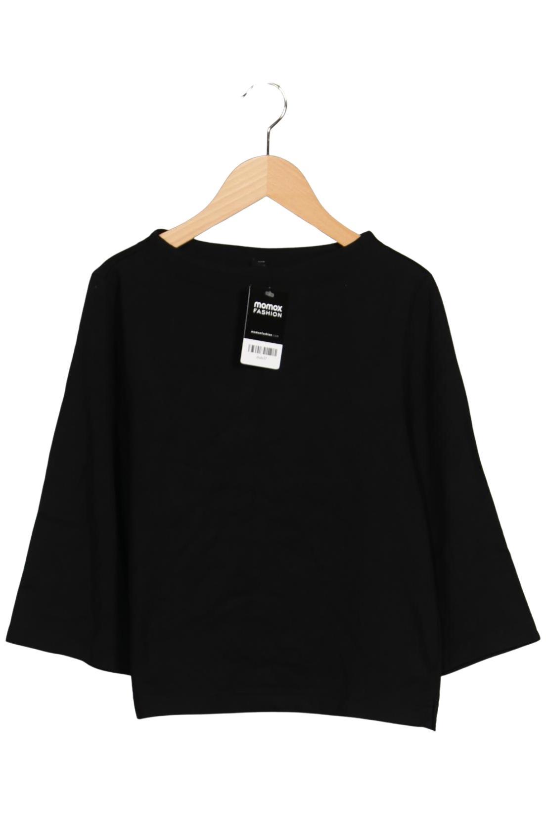 

uniqlo Damen Langarmshirt, schwarz, Gr. 38