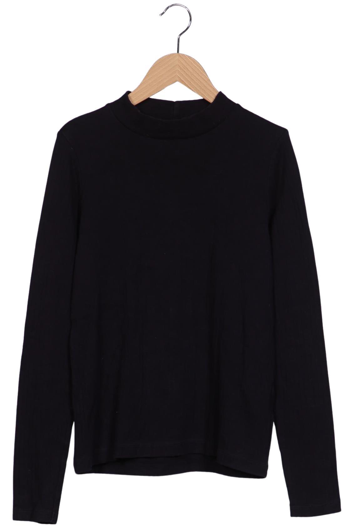 

uniqlo Damen Langarmshirt, schwarz, Gr. 38