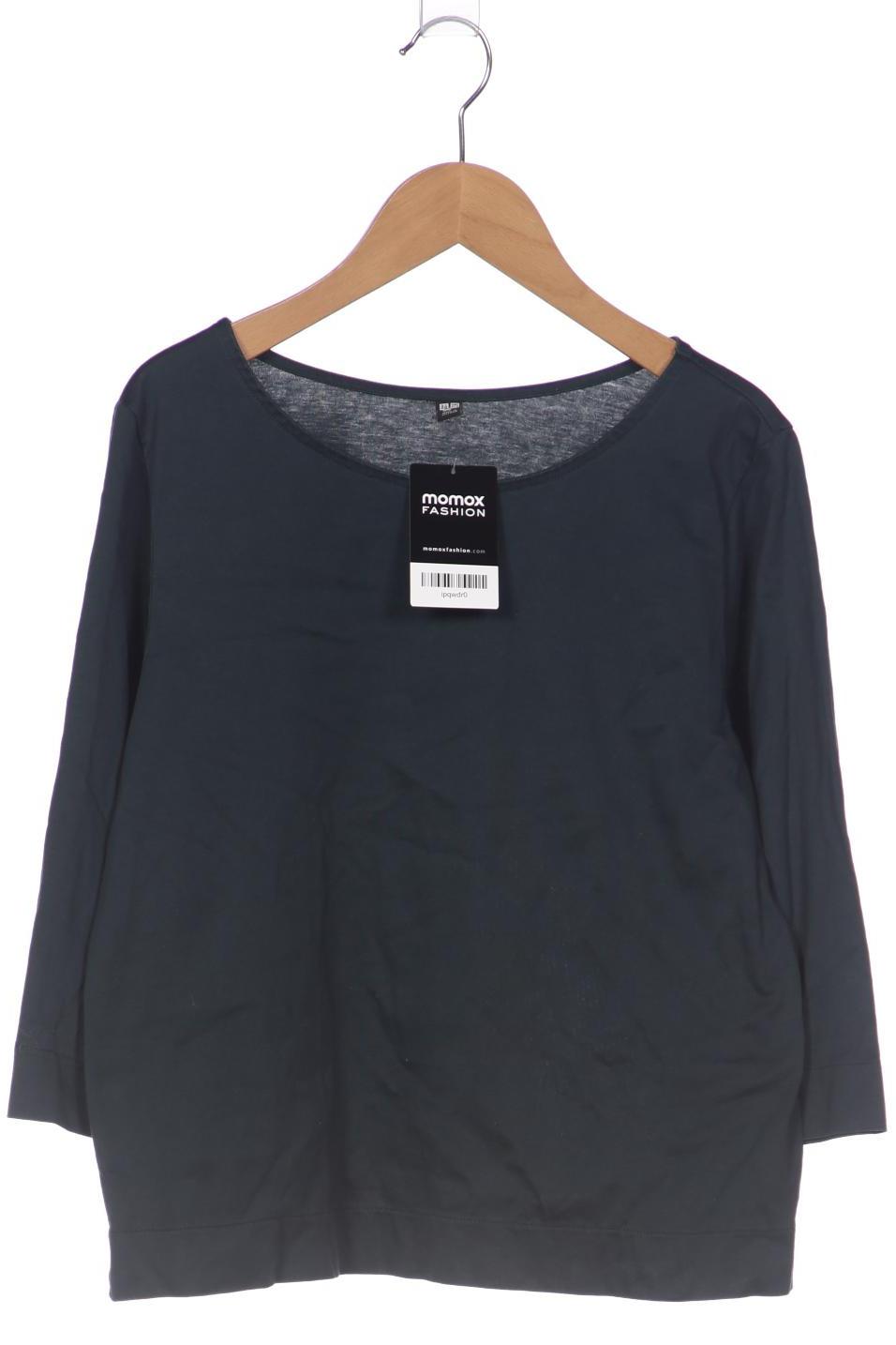 

uniqlo Damen Langarmshirt, grün, Gr. 36