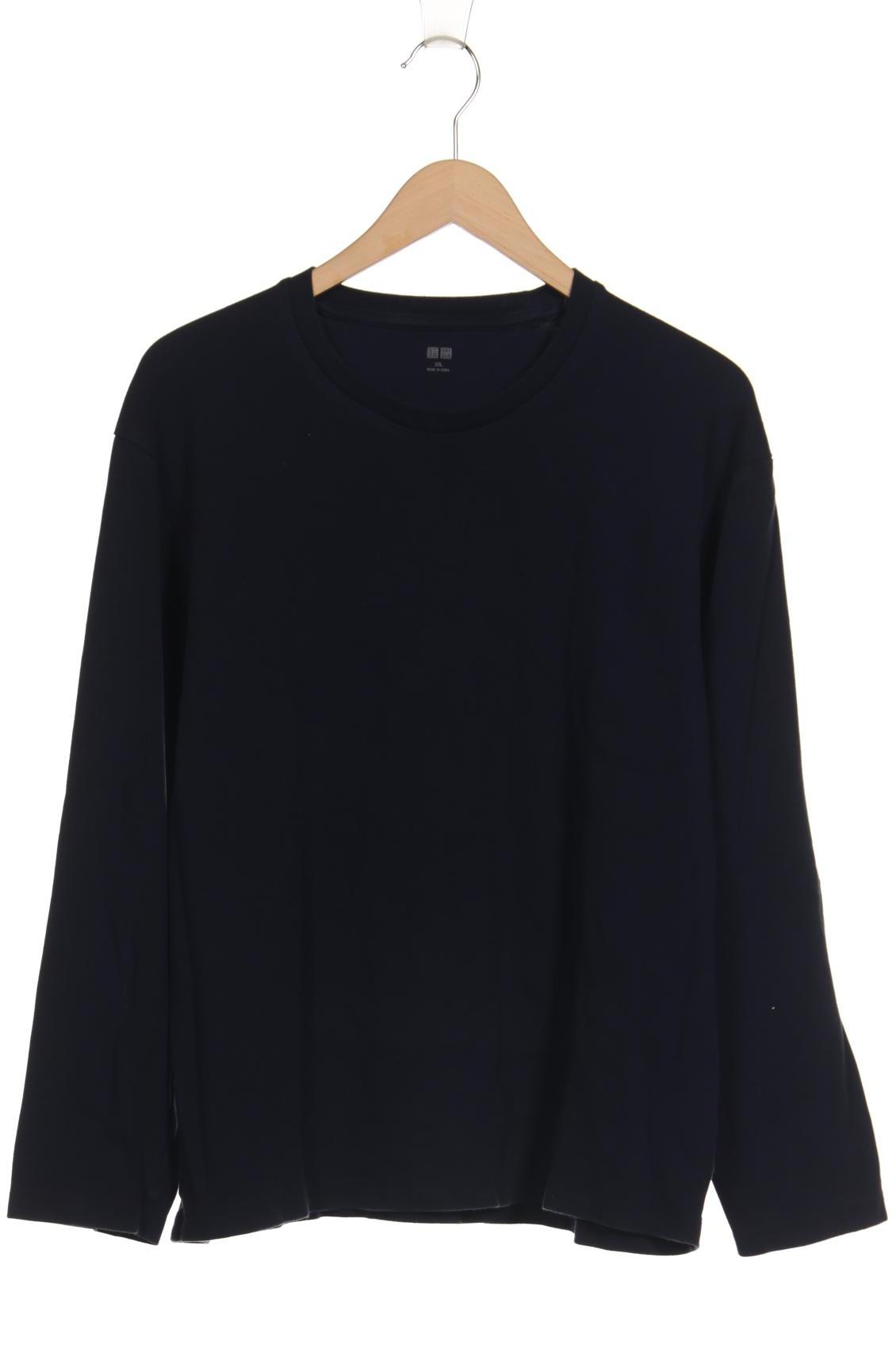 

uniqlo Damen Langarmshirt, marineblau, Gr. 46