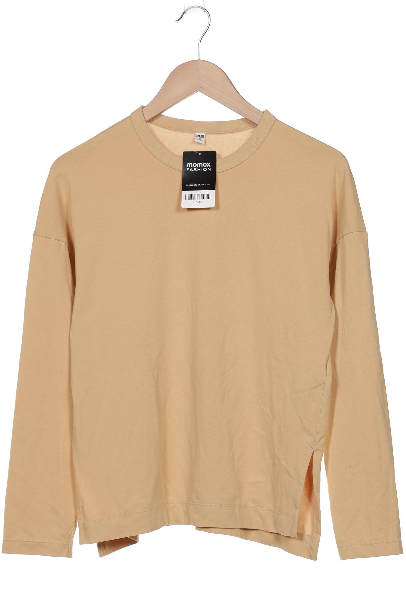 

uniqlo Damen Langarmshirt, beige