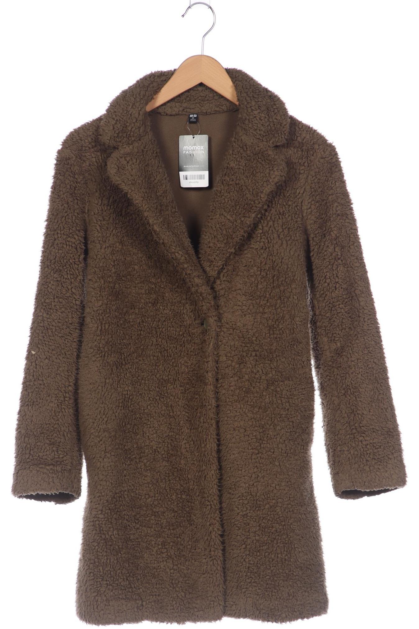 

uniqlo Damen Mantel, grün, Gr. 34