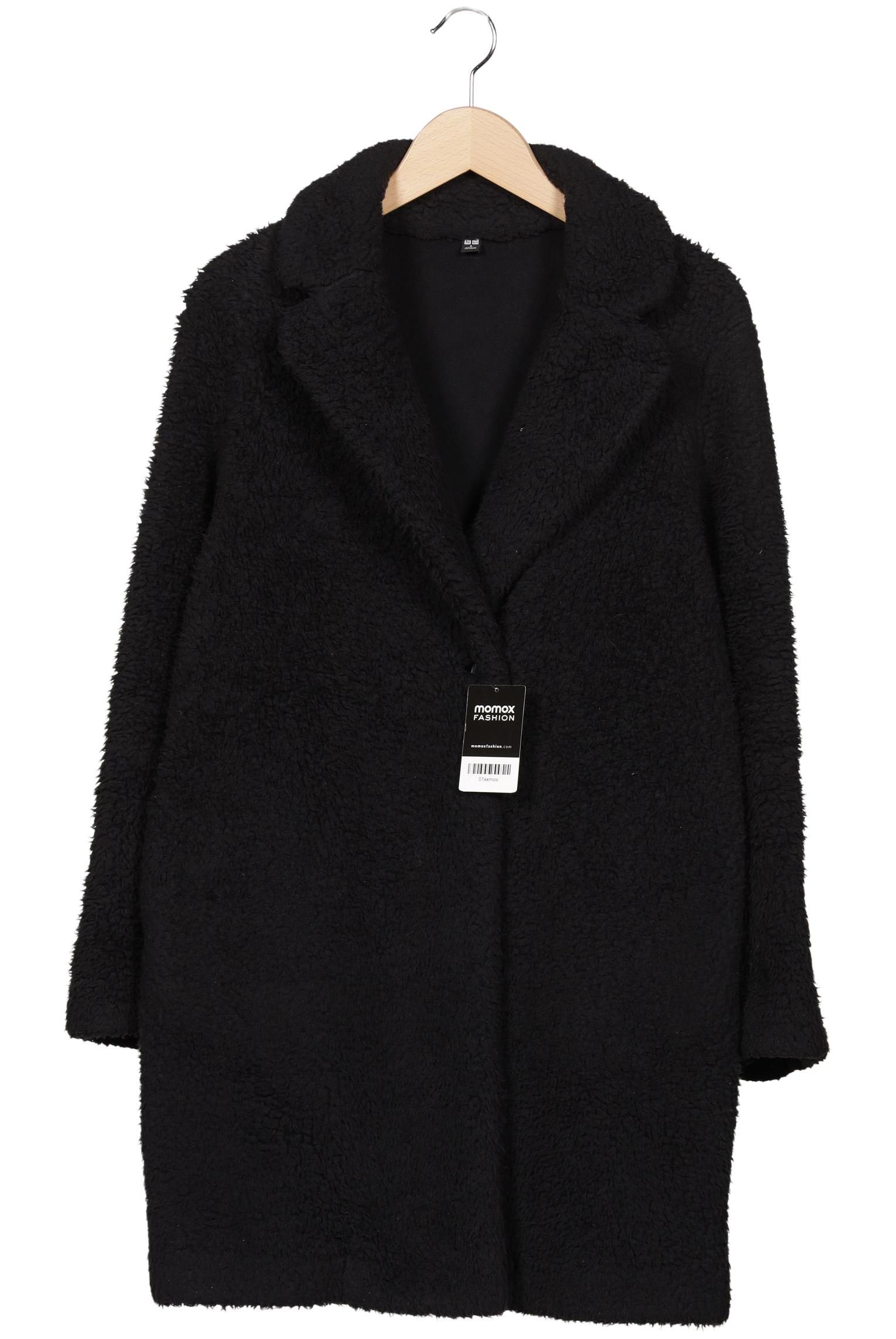 

uniqlo Damen Mantel, schwarz, Gr. 36
