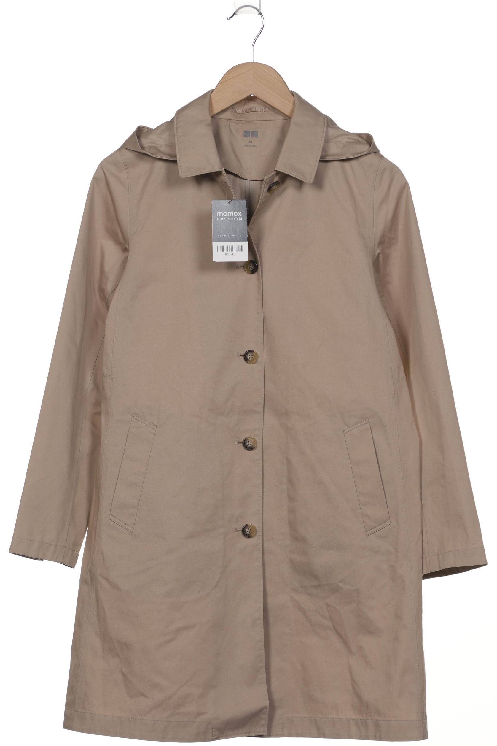 

uniqlo Damen Mantel, beige, Gr. 34