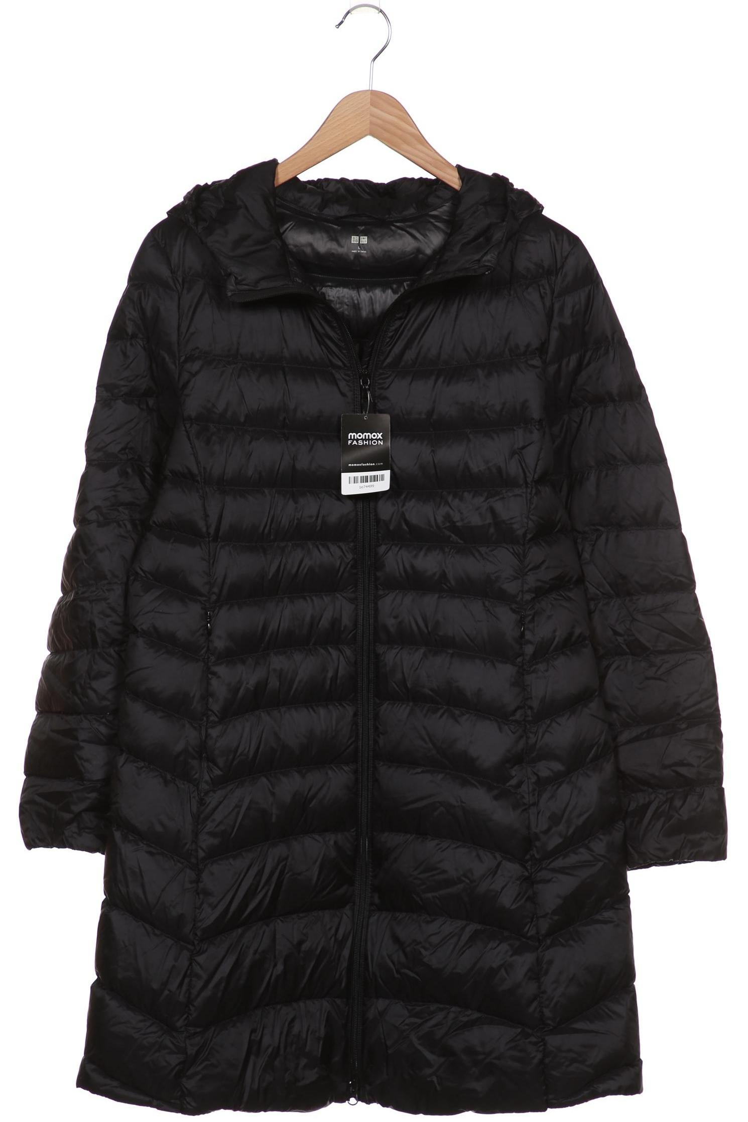 

uniqlo Damen Mantel, schwarz, Gr. 42