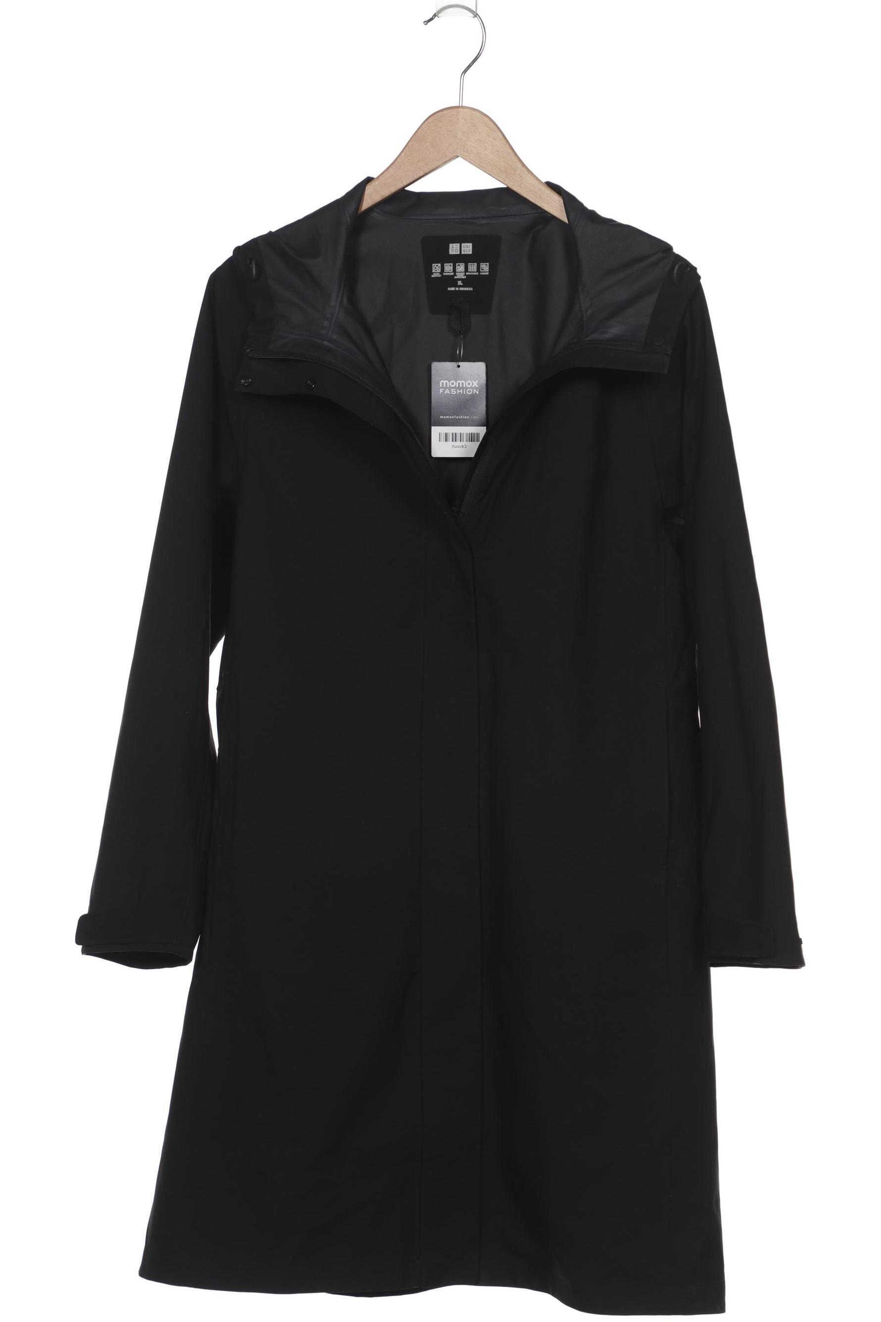 

uniqlo Damen Mantel, schwarz, Gr. 44