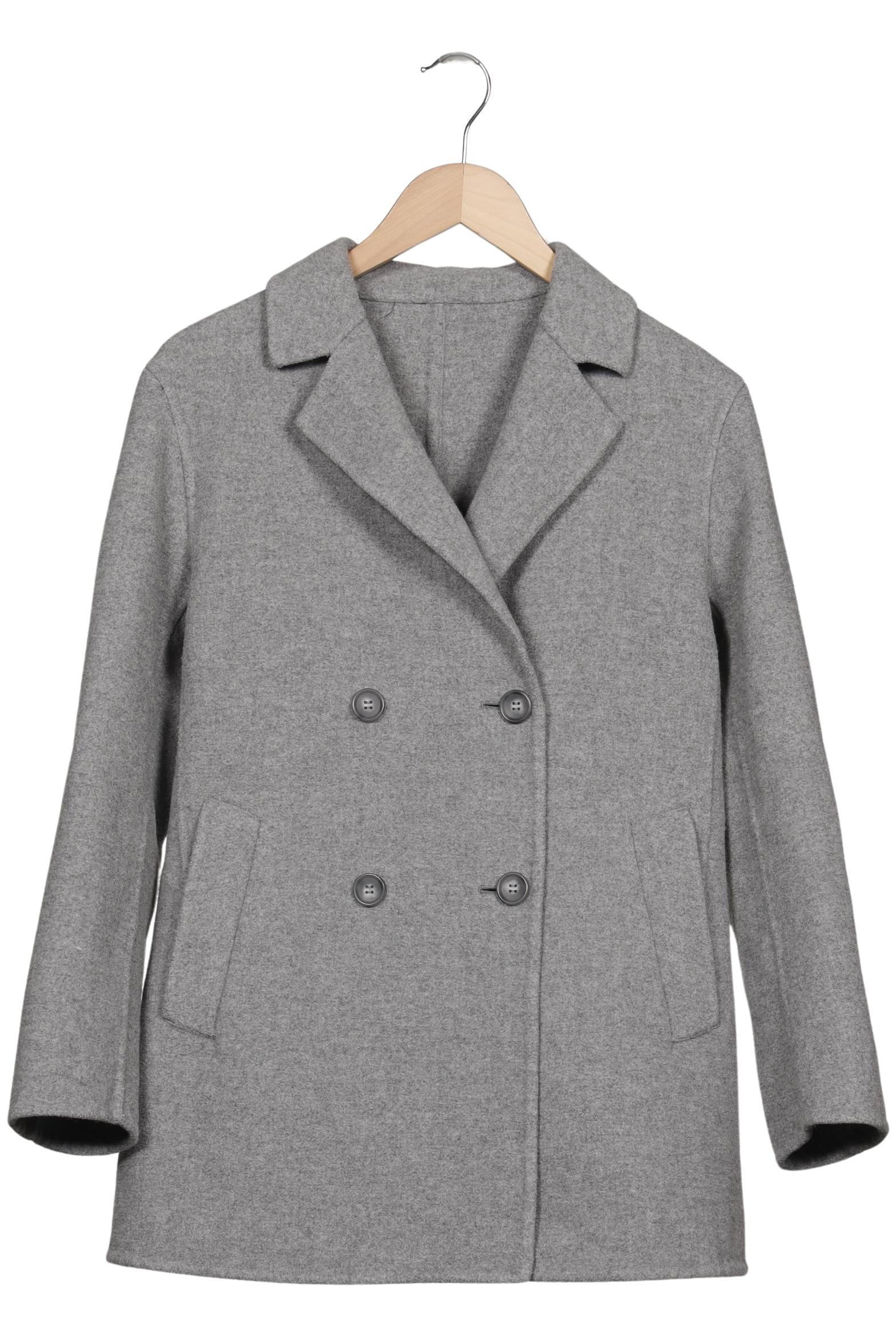 

uniqlo Damen Mantel, grau, Gr. 34