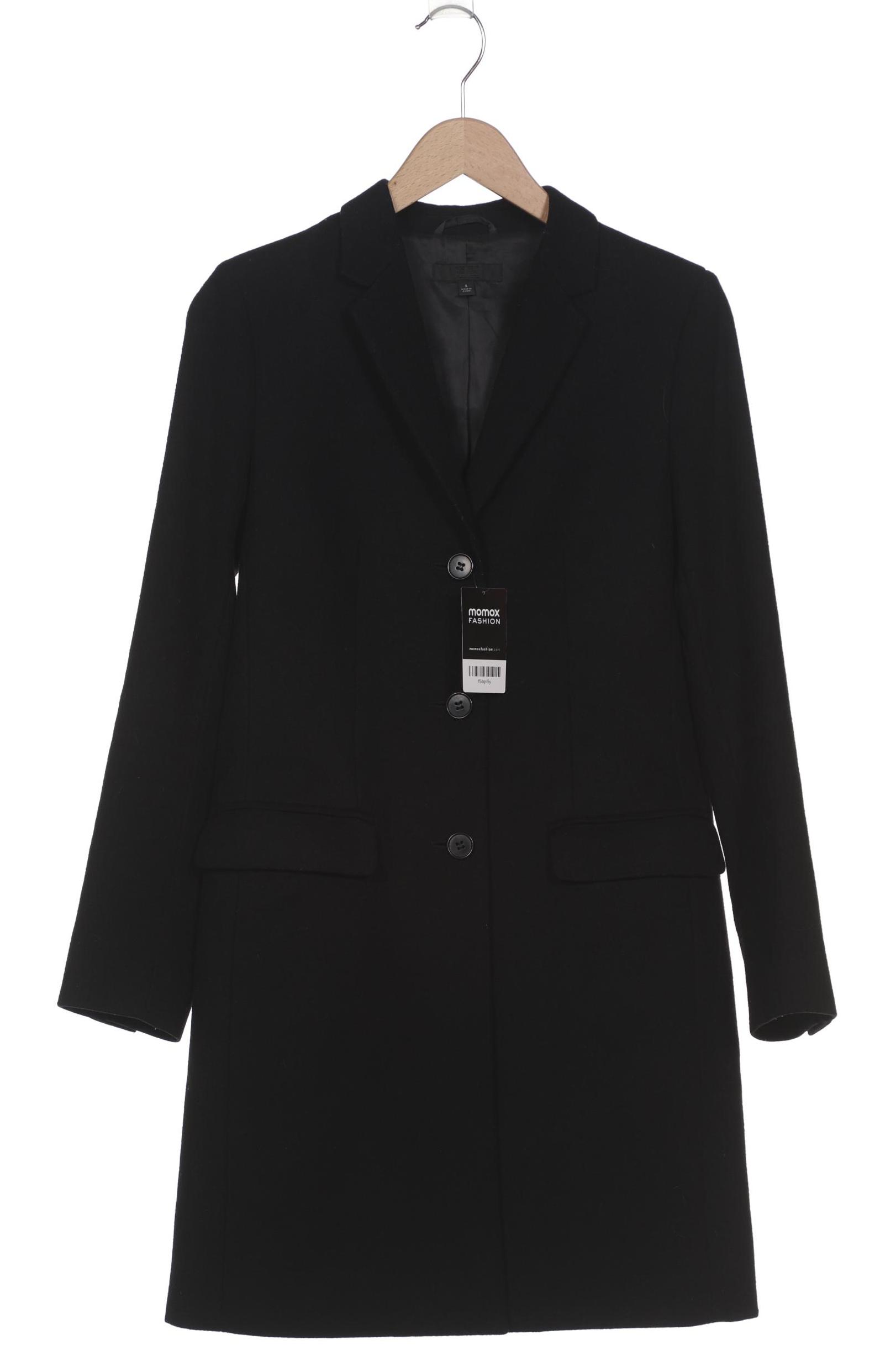 

uniqlo Damen Mantel, schwarz, Gr. 36