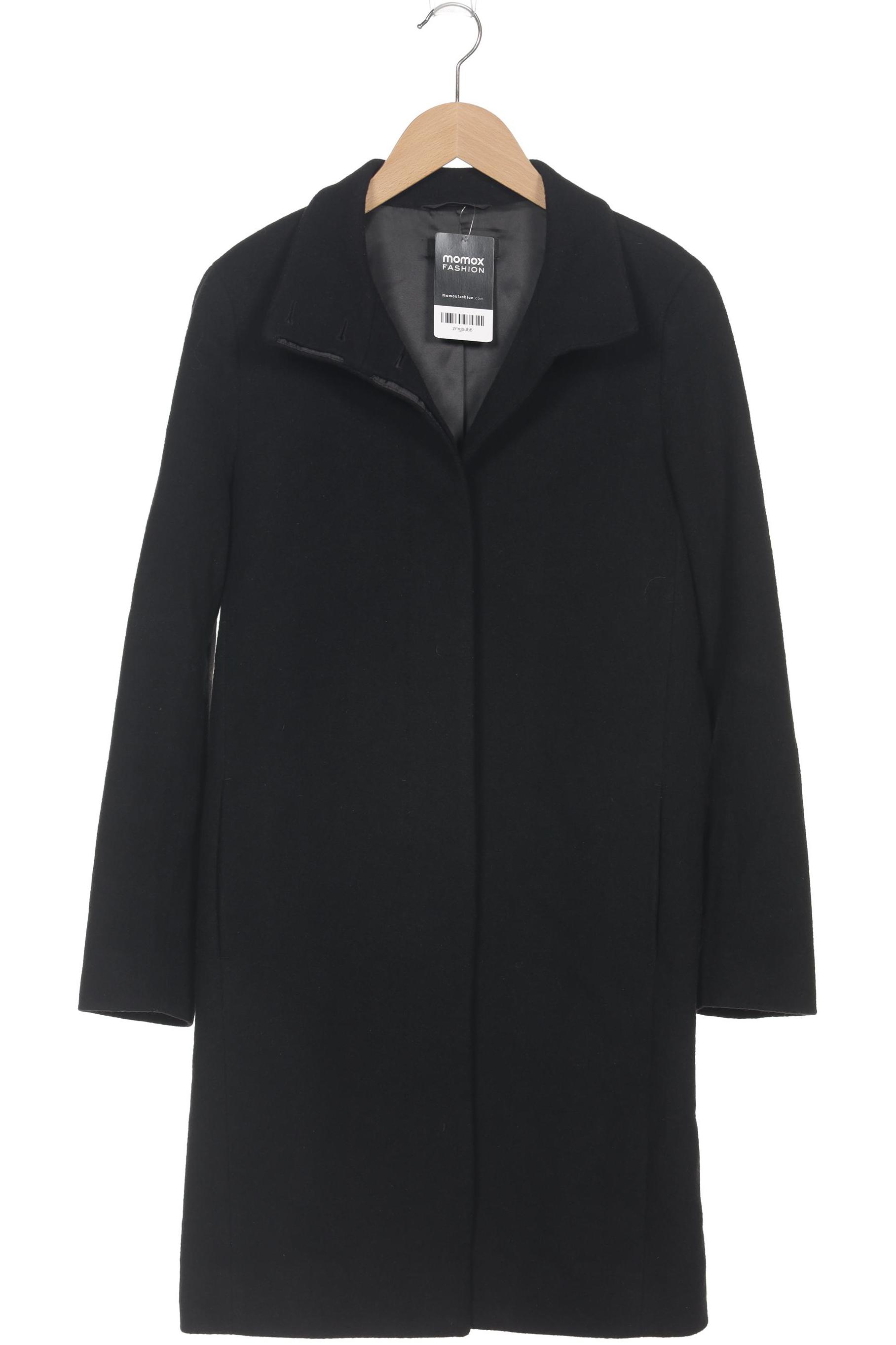 

uniqlo Damen Mantel, schwarz, Gr. 34