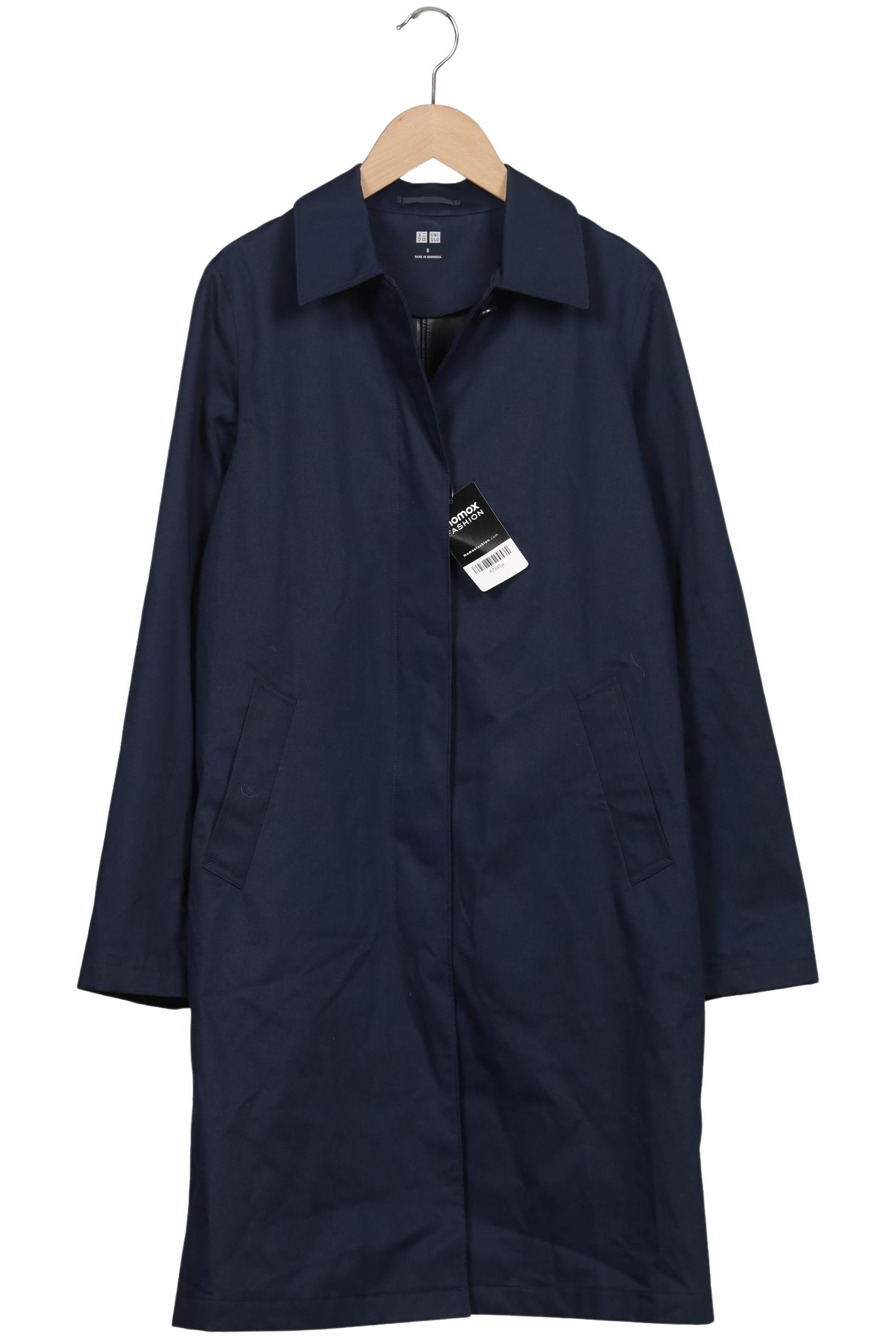 

uniqlo Damen Mantel, marineblau, Gr. 36