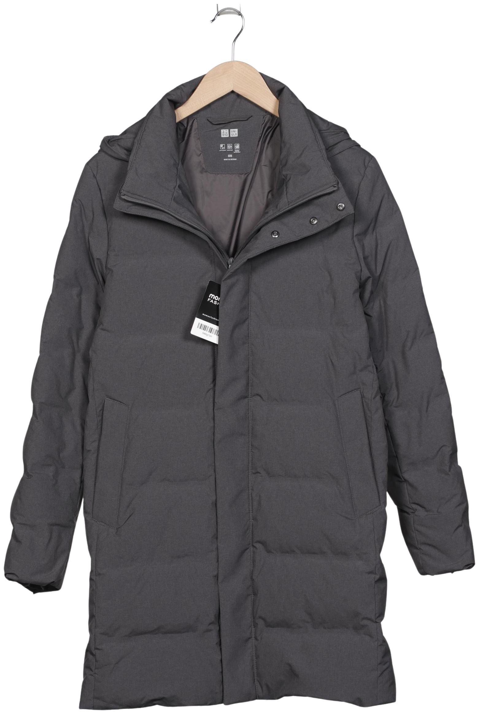 

uniqlo Damen Mantel, grau, Gr. 32