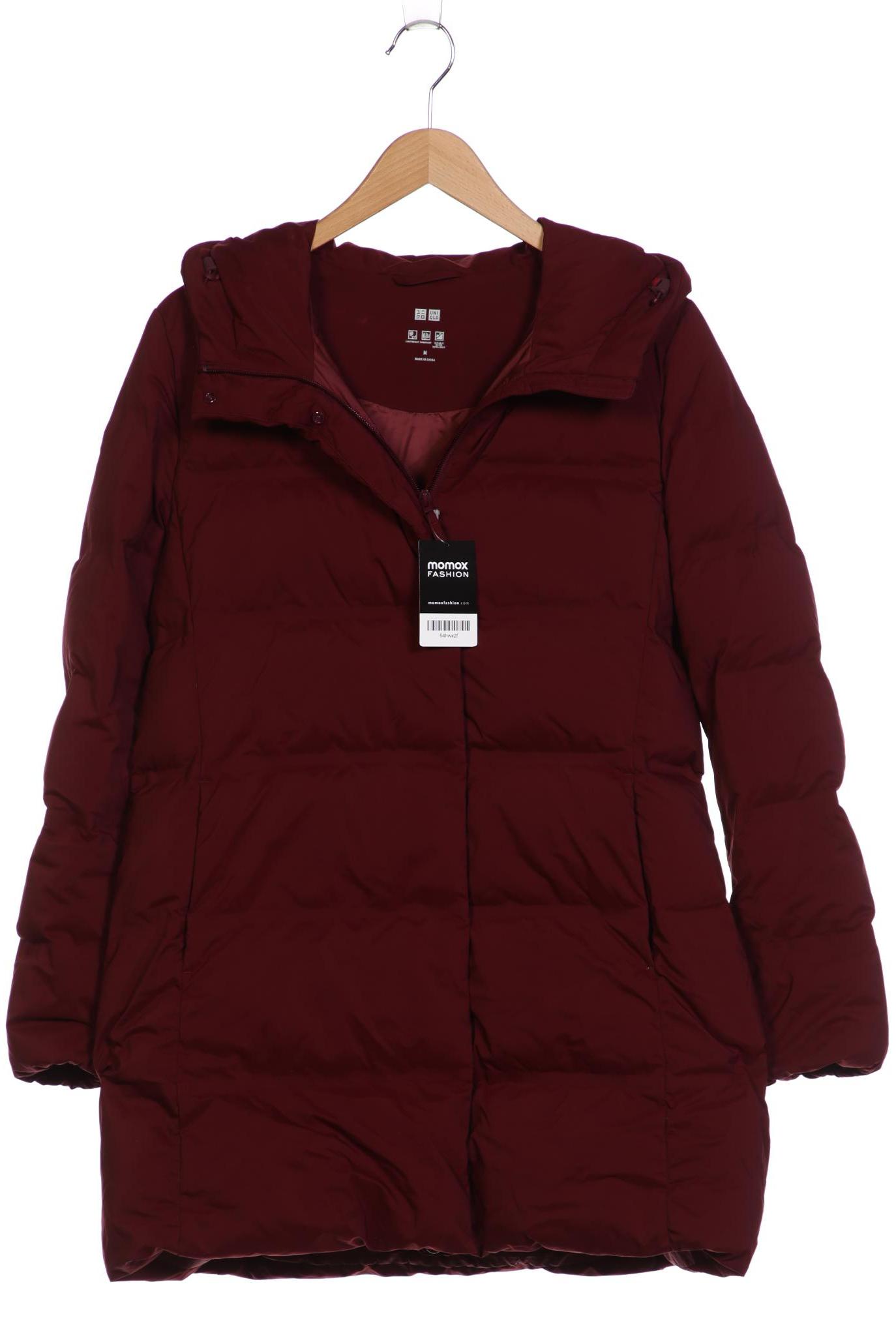 

uniqlo Damen Mantel, bordeaux, Gr. 38