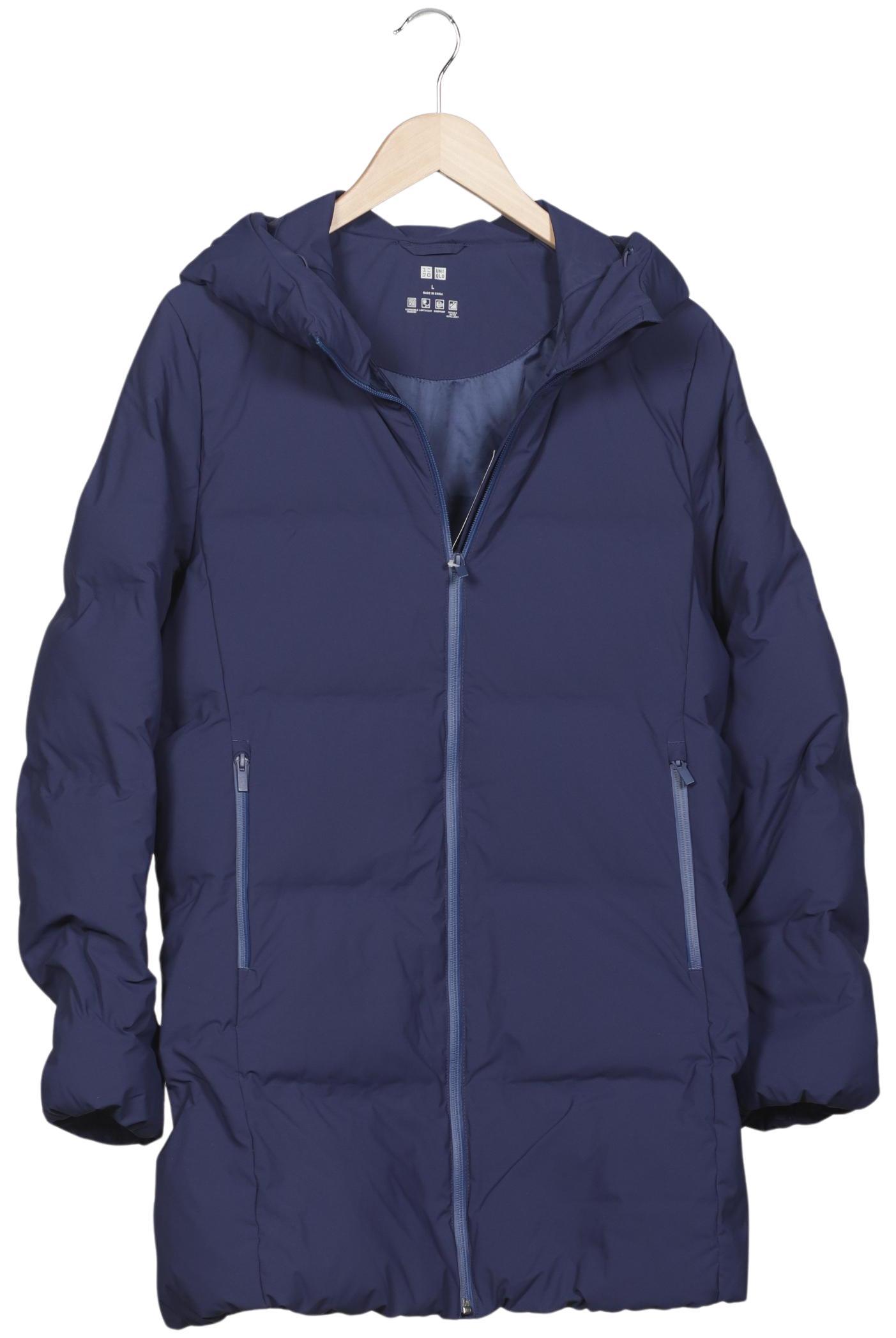 

uniqlo Damen Mantel, marineblau, Gr. 42