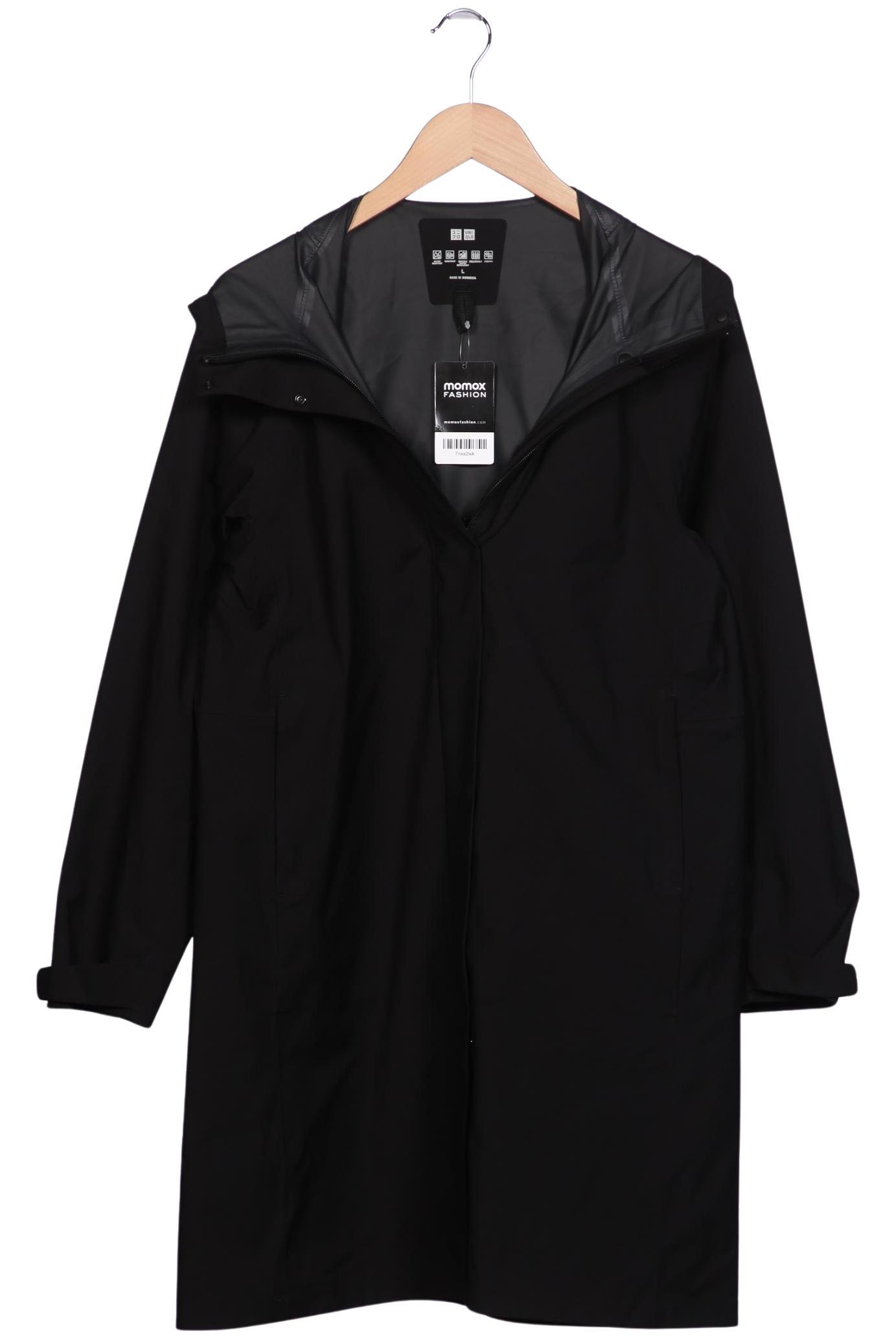 

uniqlo Damen Mantel, schwarz, Gr. 42